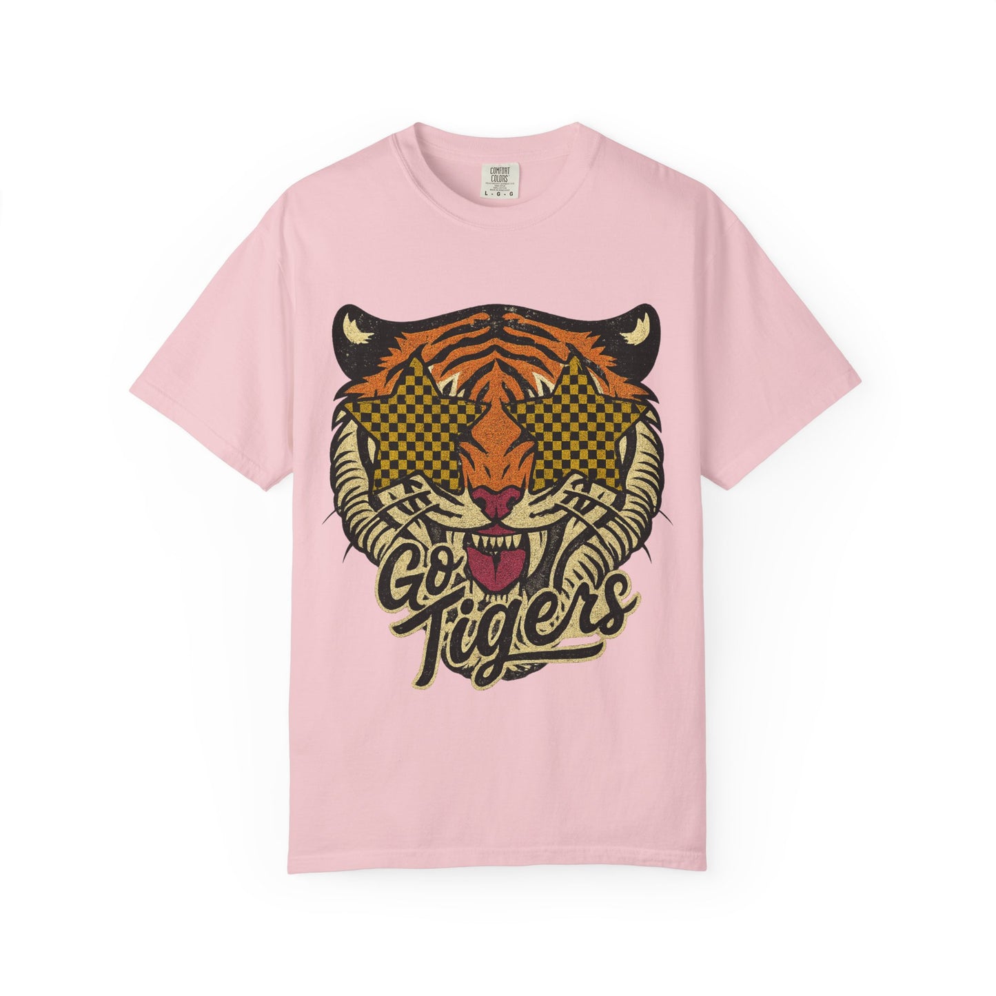 Bold Tiger Graphic Unisex T-Shirt - Go Tigers Design for Missouri Lovers