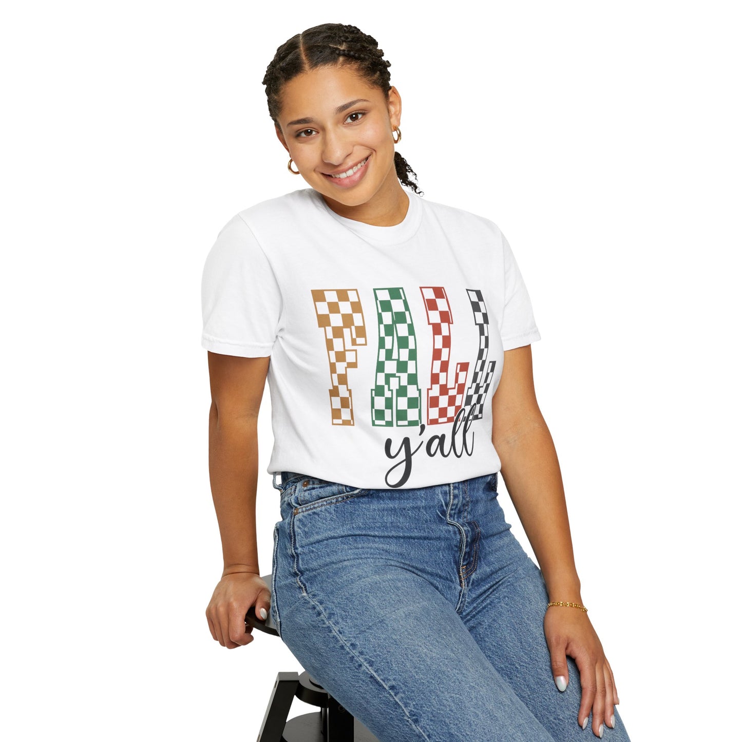 Fall Y'all Unisex T-shirt - Cozy Autumn Apparel for Thanksgiving & Harvest Season