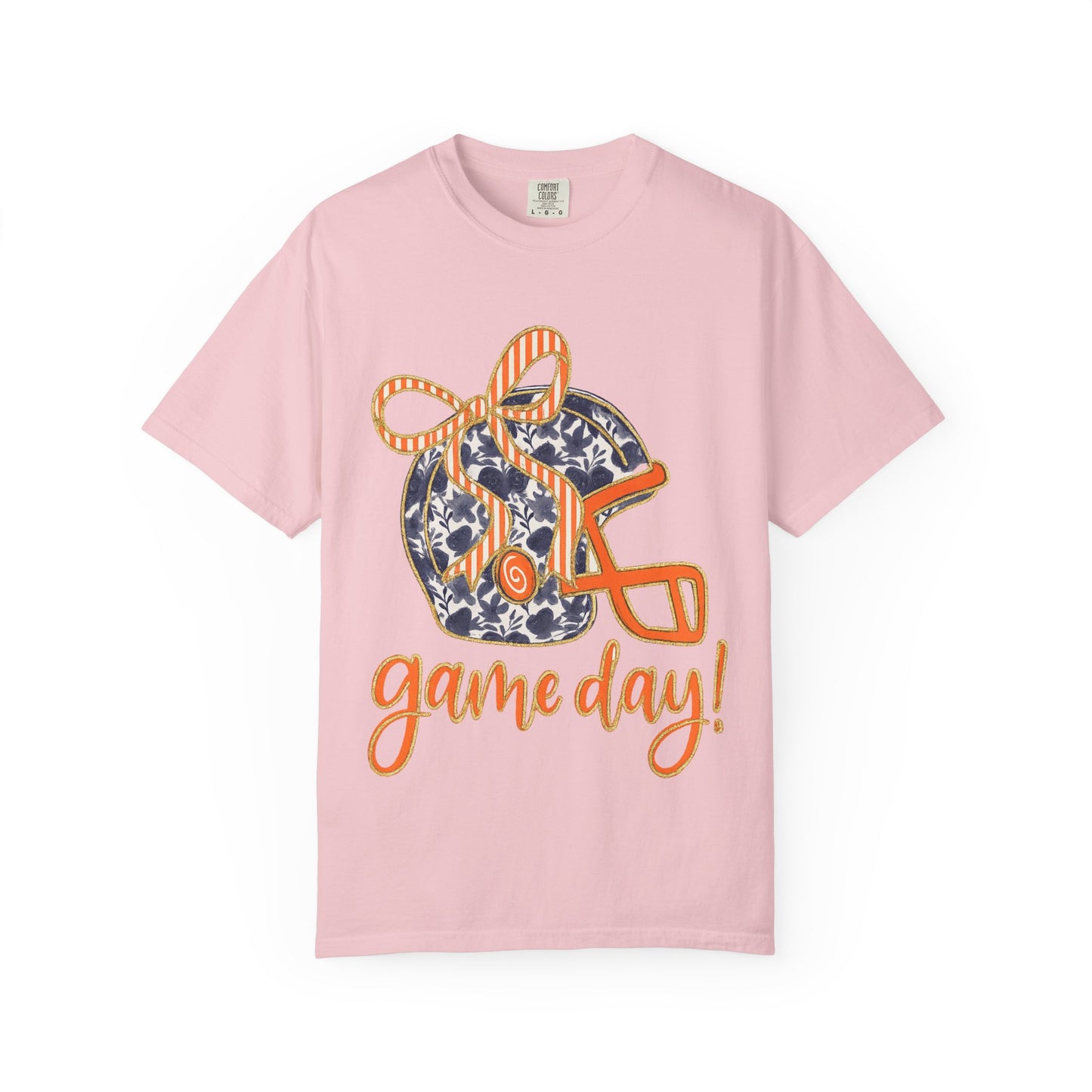 Game Day Coquette Style, Football Helmet T-Shirt | Unisex Sports Tee for Football Fans | Perfect for Tailgating, Game Everyday Wear