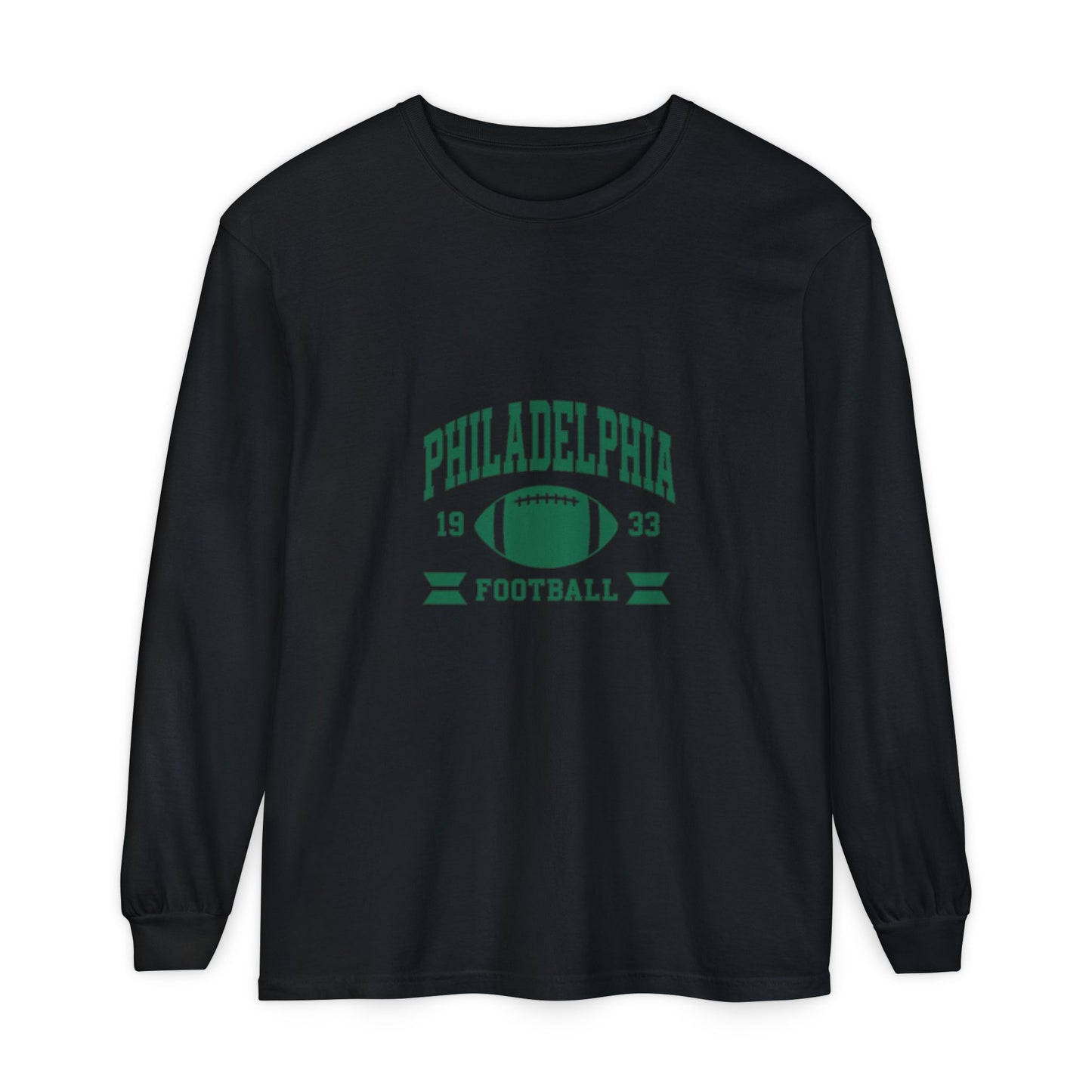 Vintage Philadelphia Football Long Sleeve T-Shirt