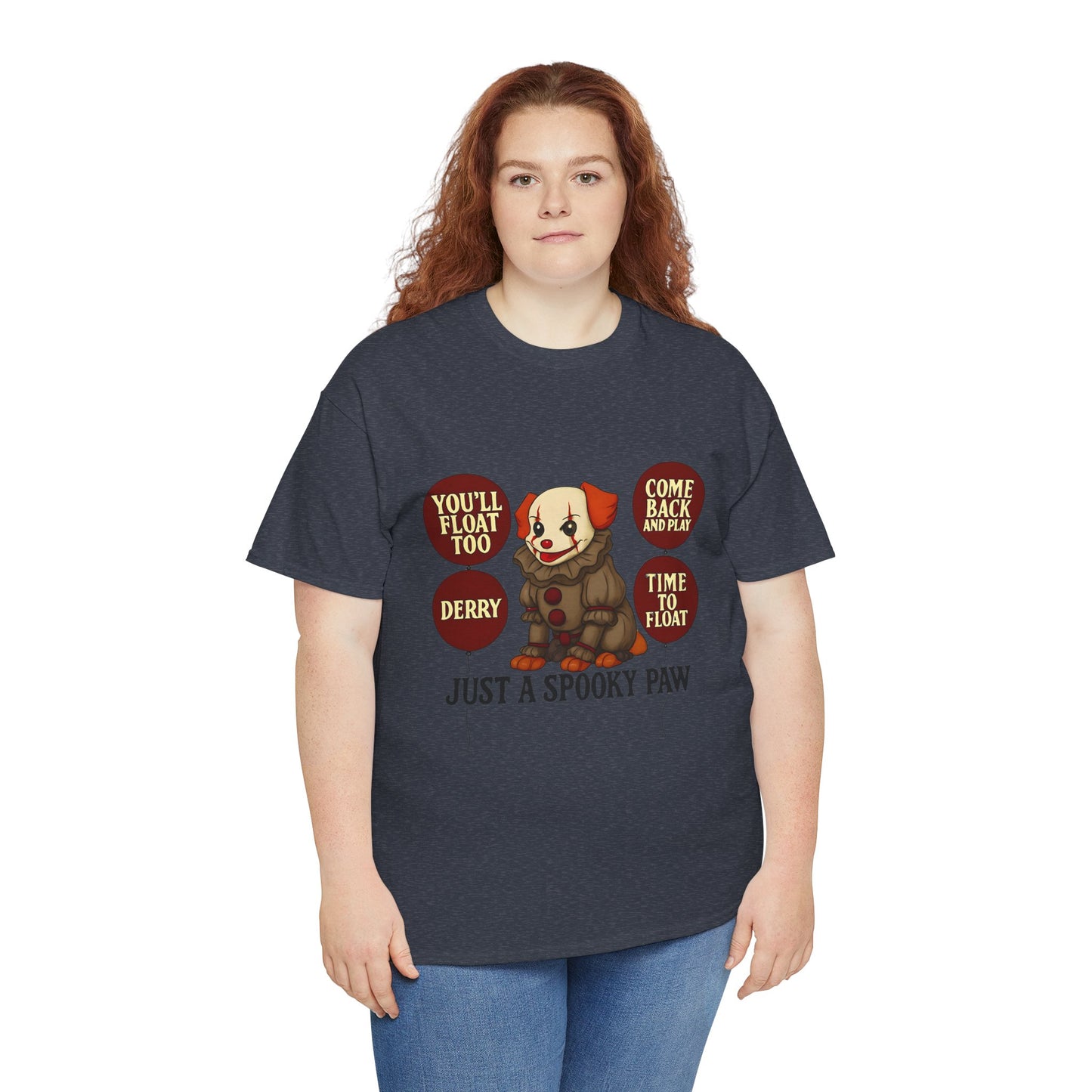 Spooky Dog Tee Clown Pup Pennywise