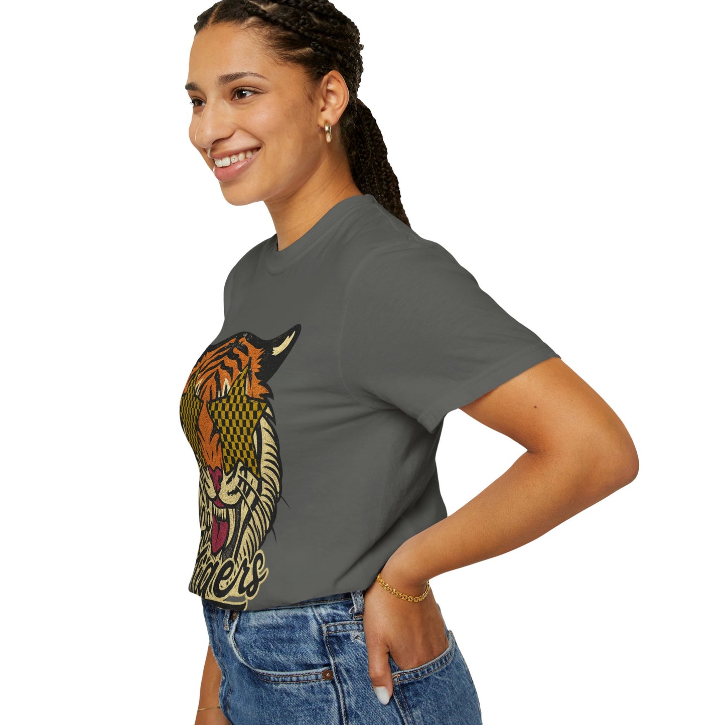 Bold Tiger Graphic Unisex T-Shirt - Go Tigers Design for Missouri Lovers