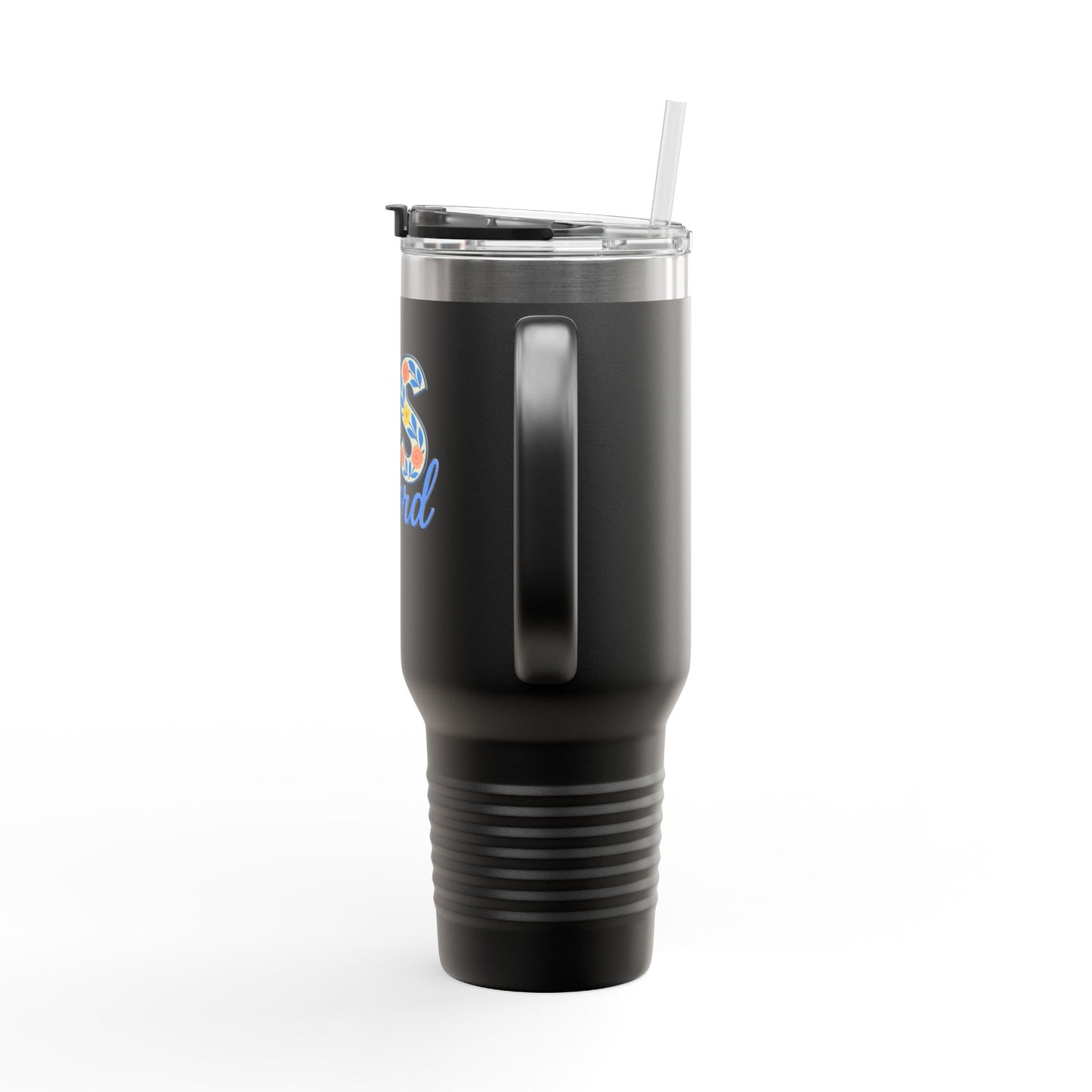 Floral Insulated Travel Mug-40 oz., Oxford, MS Design