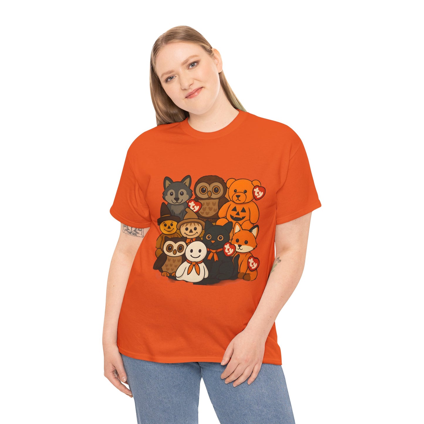 Halloween Unisex Tee - Ty Beanie Babies Design