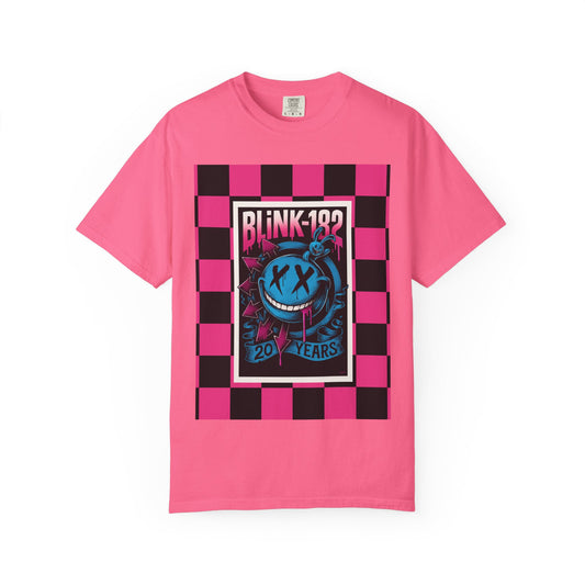 Blink-182 20 Years Unisex T-shirt, Music Tee, Vintage Graphic Shirt, Band Merch, Festival Wear, Concert Outfit