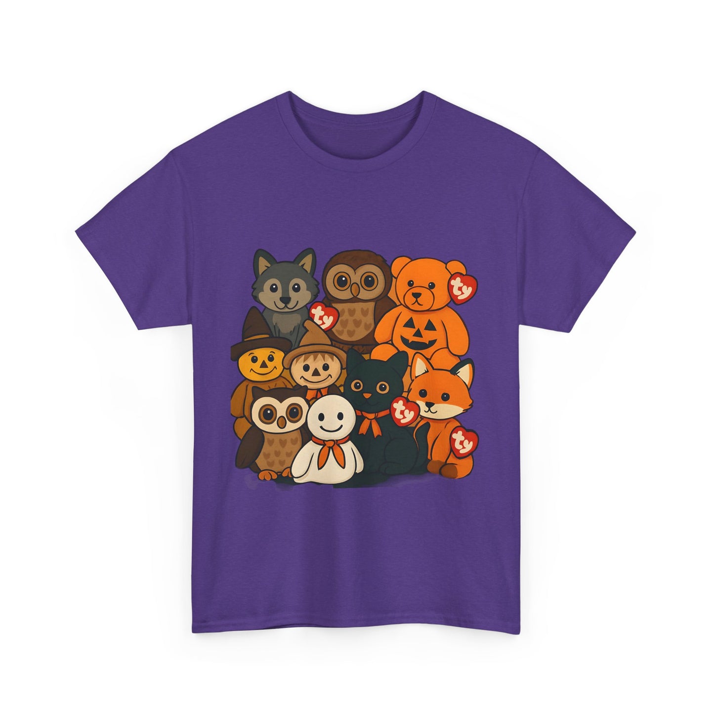 Halloween Unisex Tee - Ty Beanie Babies Design