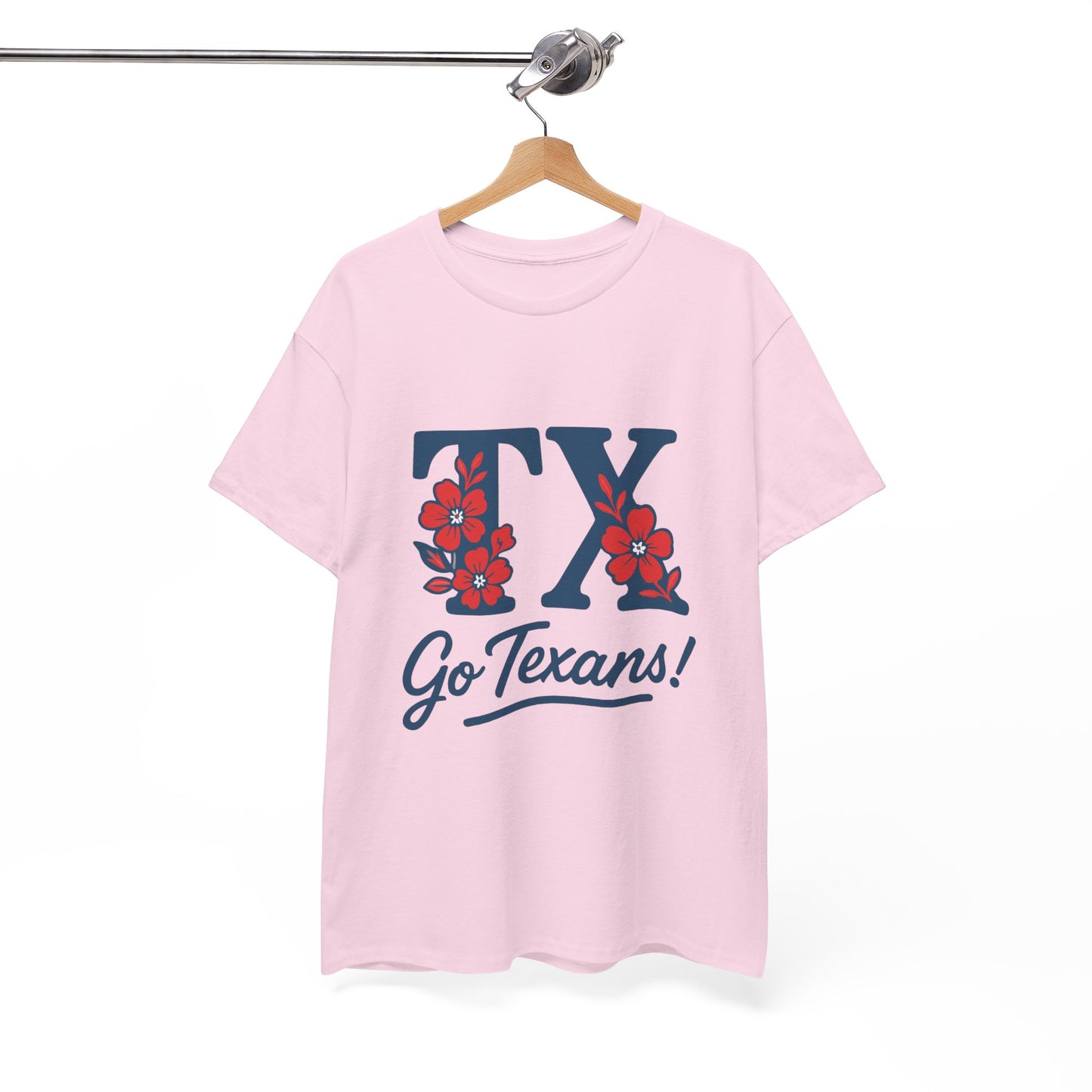 Texas Pride Unisex Cotton Tee | Go Texans! T-Shirt, Casual Wear, Game Day Shirt, Gift for Fans, Spring/Summer Style