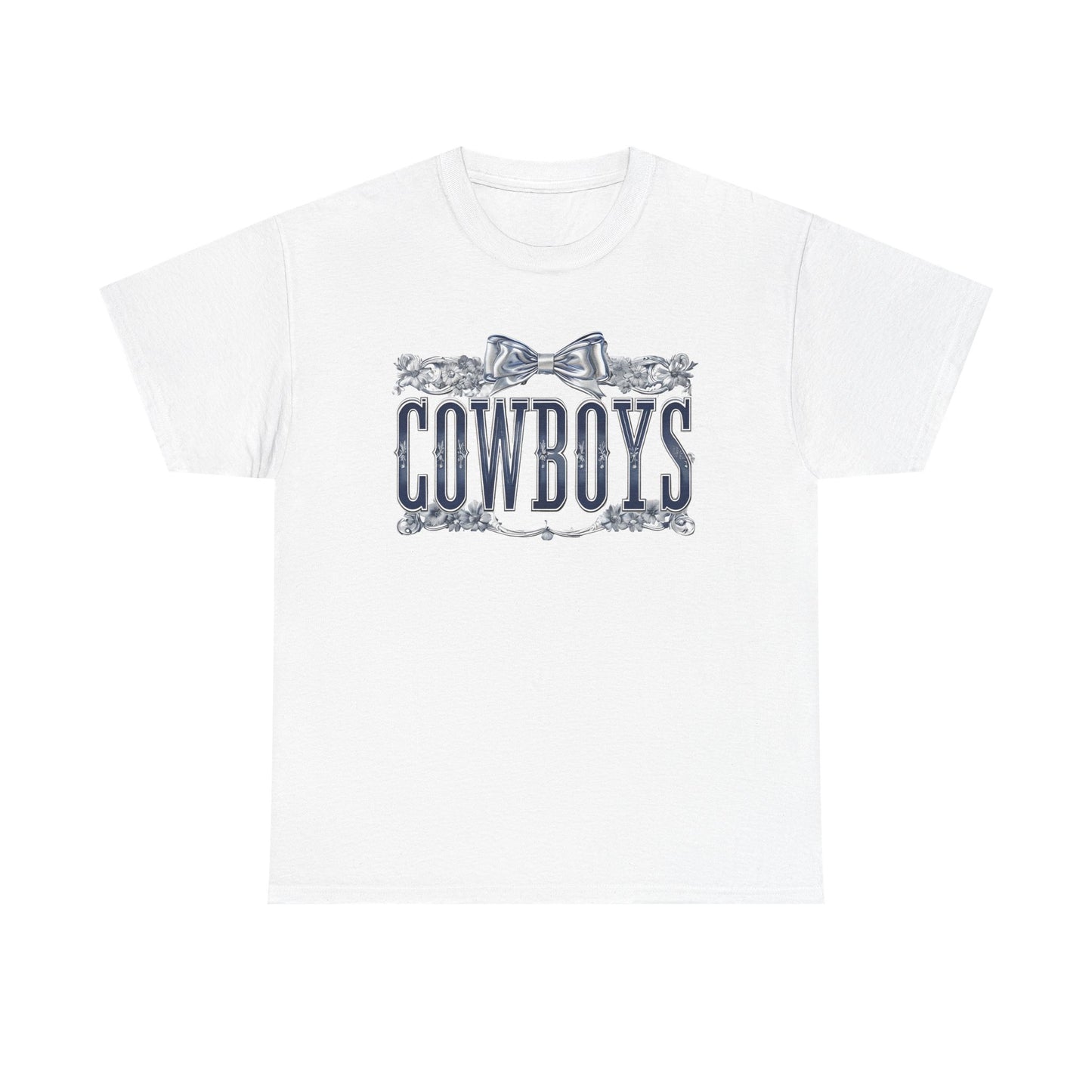 Cowboys Graphic Tee, Unisex Heavy Cotton Tee, Western Wear, Country Music Shirt, Rodeo Style T-Shirt, Gift for Cowboy Fans