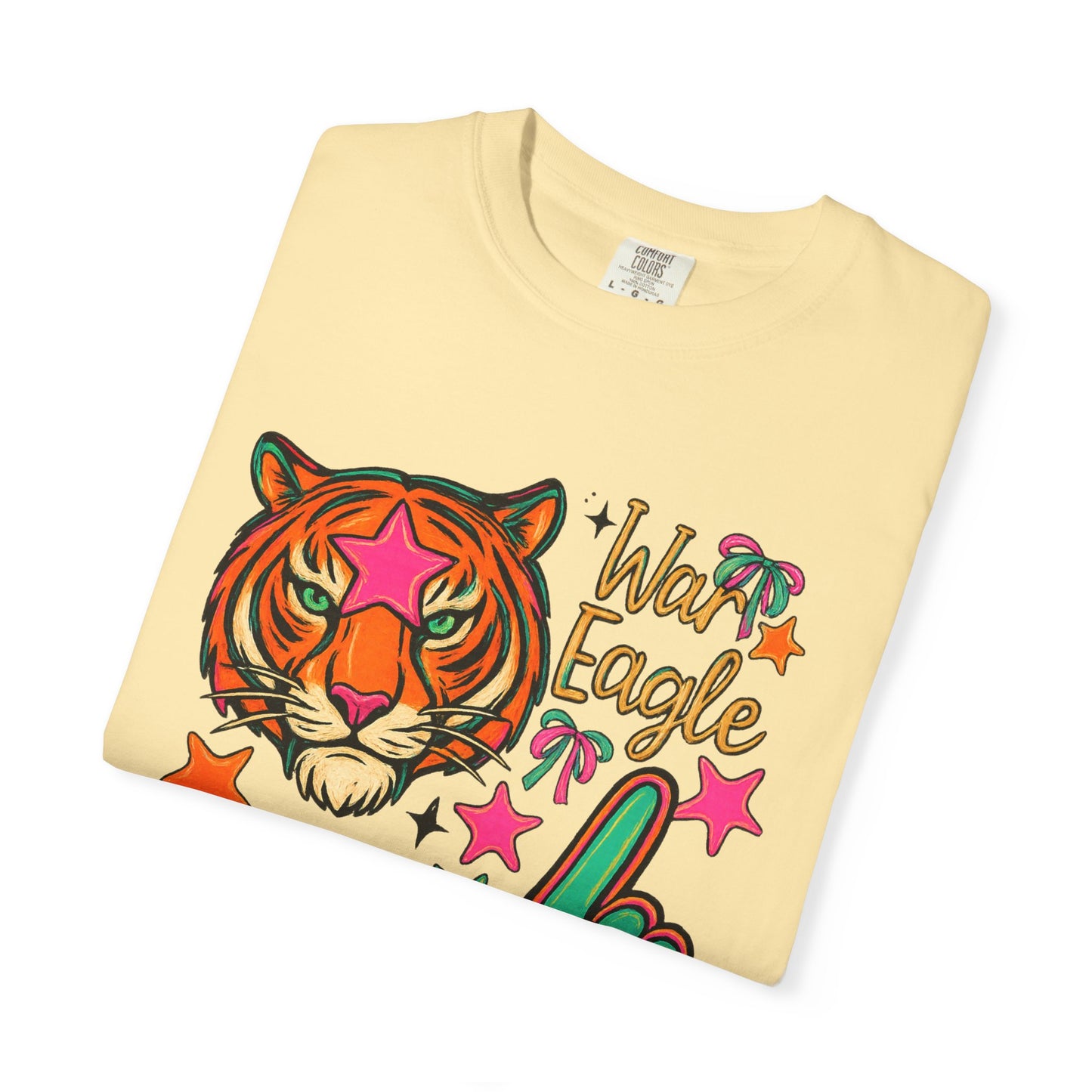 Vintage Preppy Tiger Football Game Day Unisex T-shirt