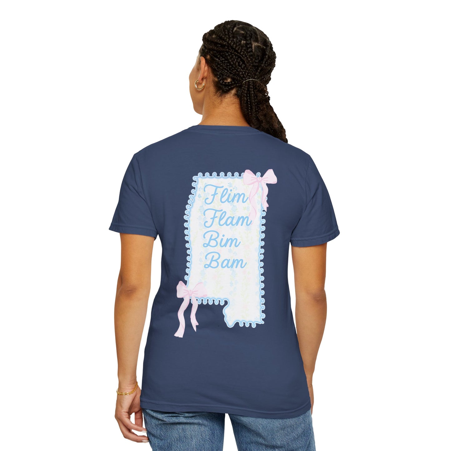 Flim Flam Bim Bam Mississippi T-Shirt — Cute Pastel State Graphic Tee