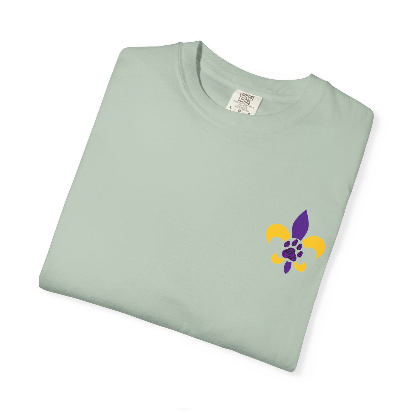 Baton Rouge Spirit T-Shirt - Unisex Garment-Dyed Tee for Game Day, College Football, Mardi Gras, Team Pride, Casual Wear