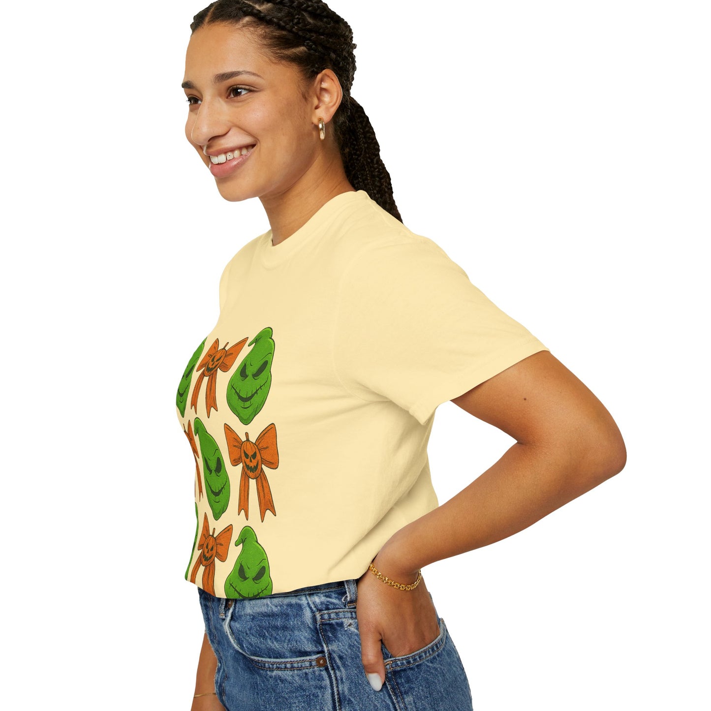 Oogie Boogie Holiday T-Shirt | Fun Gift for Christmas, Unisex Cotton Tee, Festive Apparel, Grinch Lovers, Green Character Design