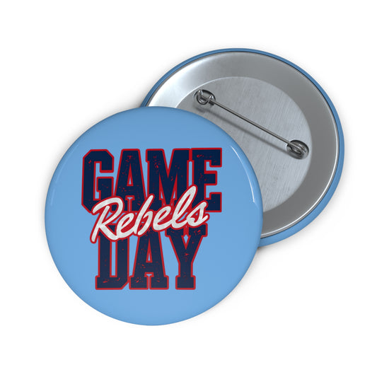 MS Rebels Game Day Vintage Pin Buttons