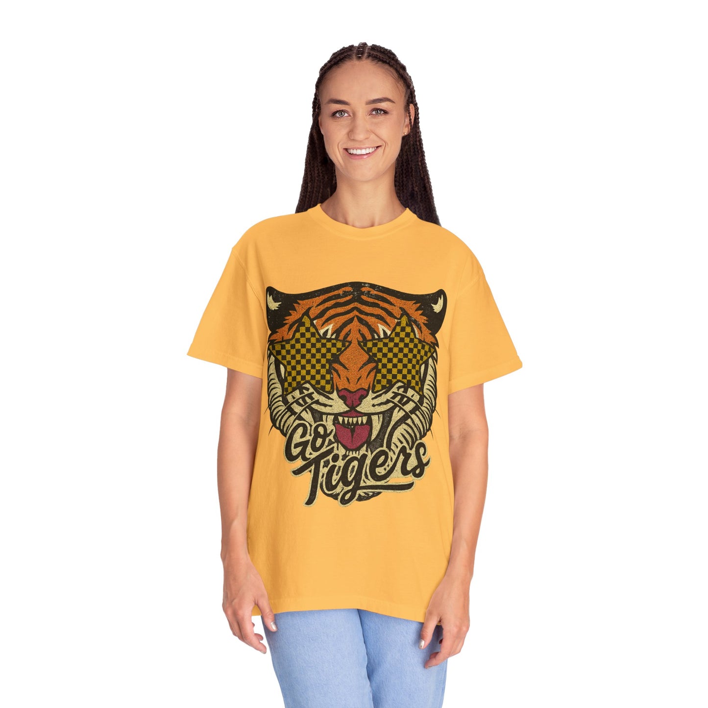 Bold Tiger Graphic Unisex T-Shirt - Go Tigers Design for Missouri Lovers
