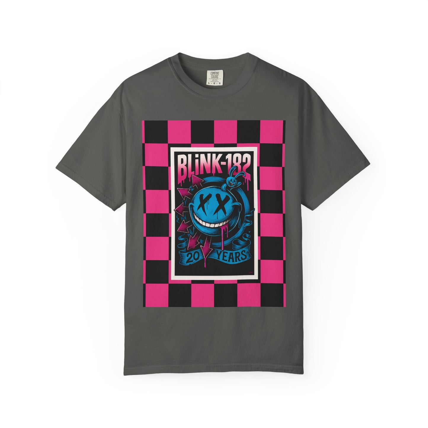 Blink-182 20 Years Unisex T-shirt, Music Tee, Vintage Graphic Shirt, Band Merch, Festival Wear, Concert Outfit
