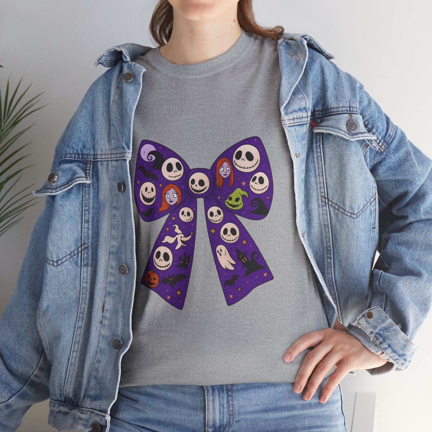 Halloween Themed Unisex Tee, Spooky T-Shirt, Cute Graphic Shirt, Gift for Halloween Lovers, Festive Casual Wear