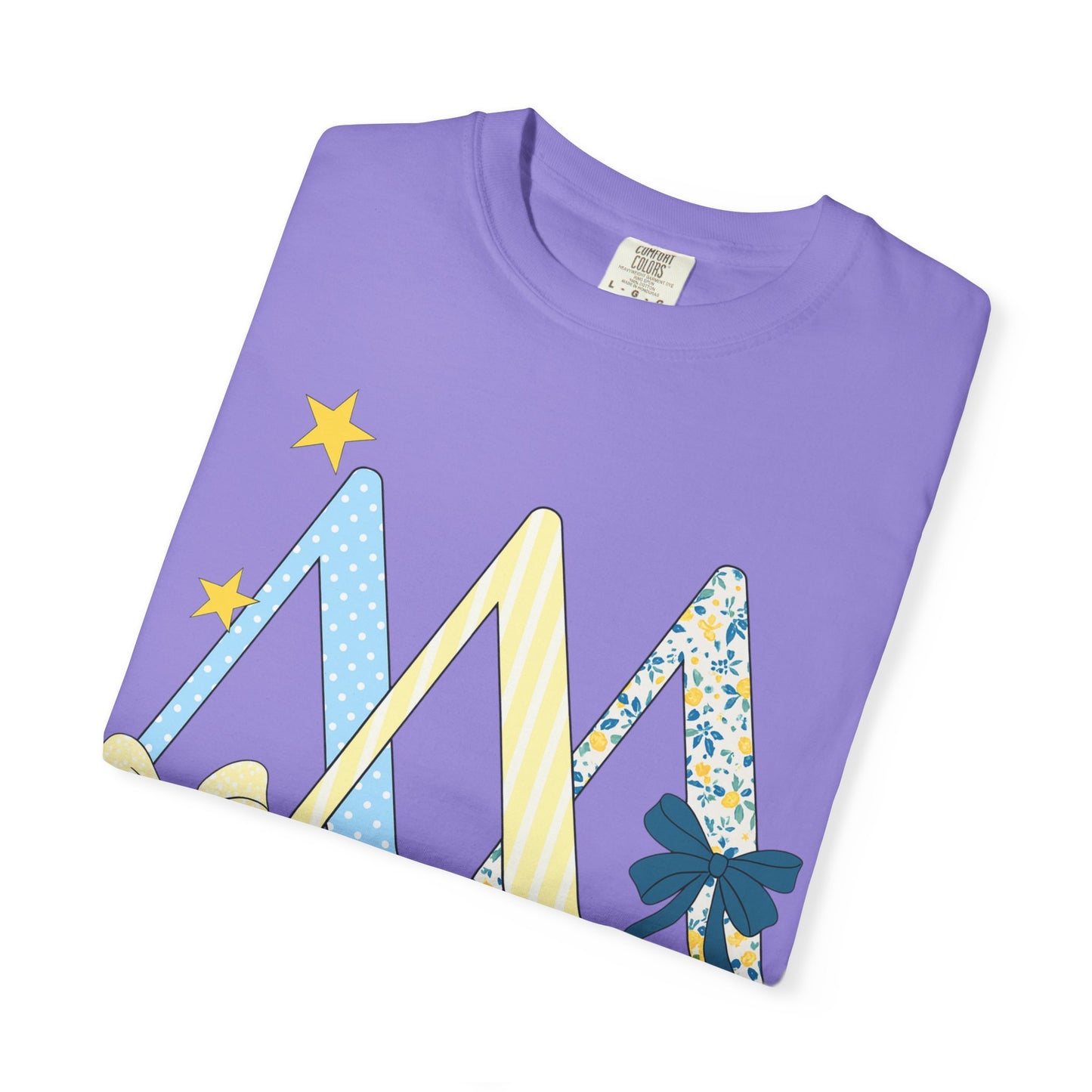 Whimsical yellow and blue Graphic T-Shirt