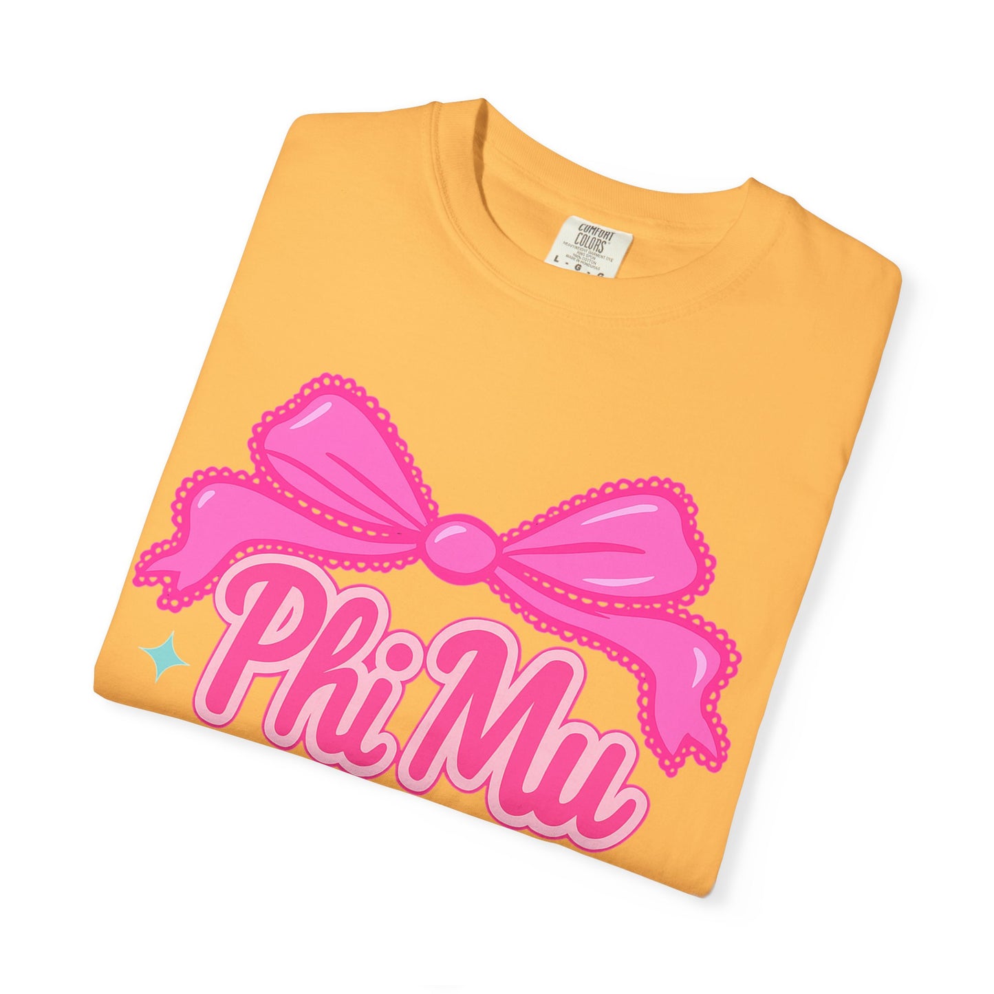 PhiMu Bow Pink Sorority T-Shirt