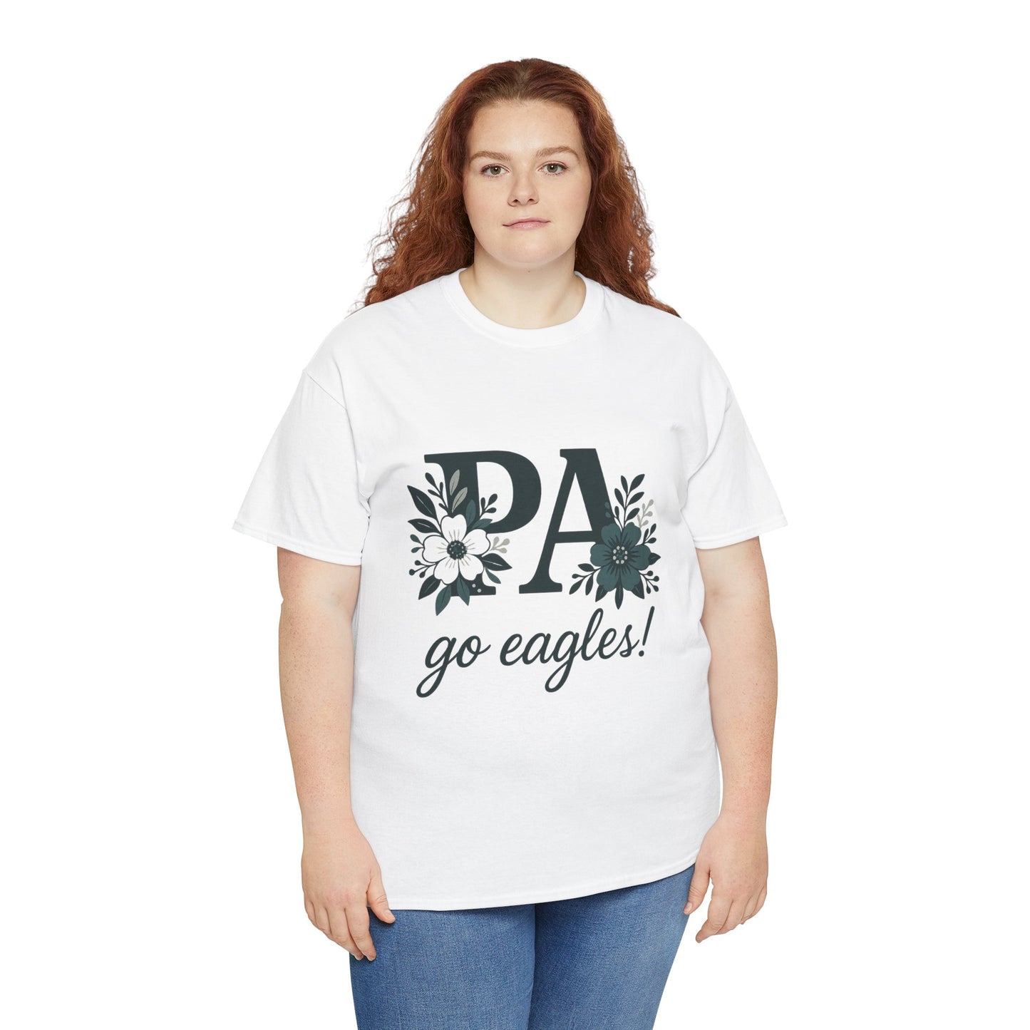 Floral PA Eagles Tee