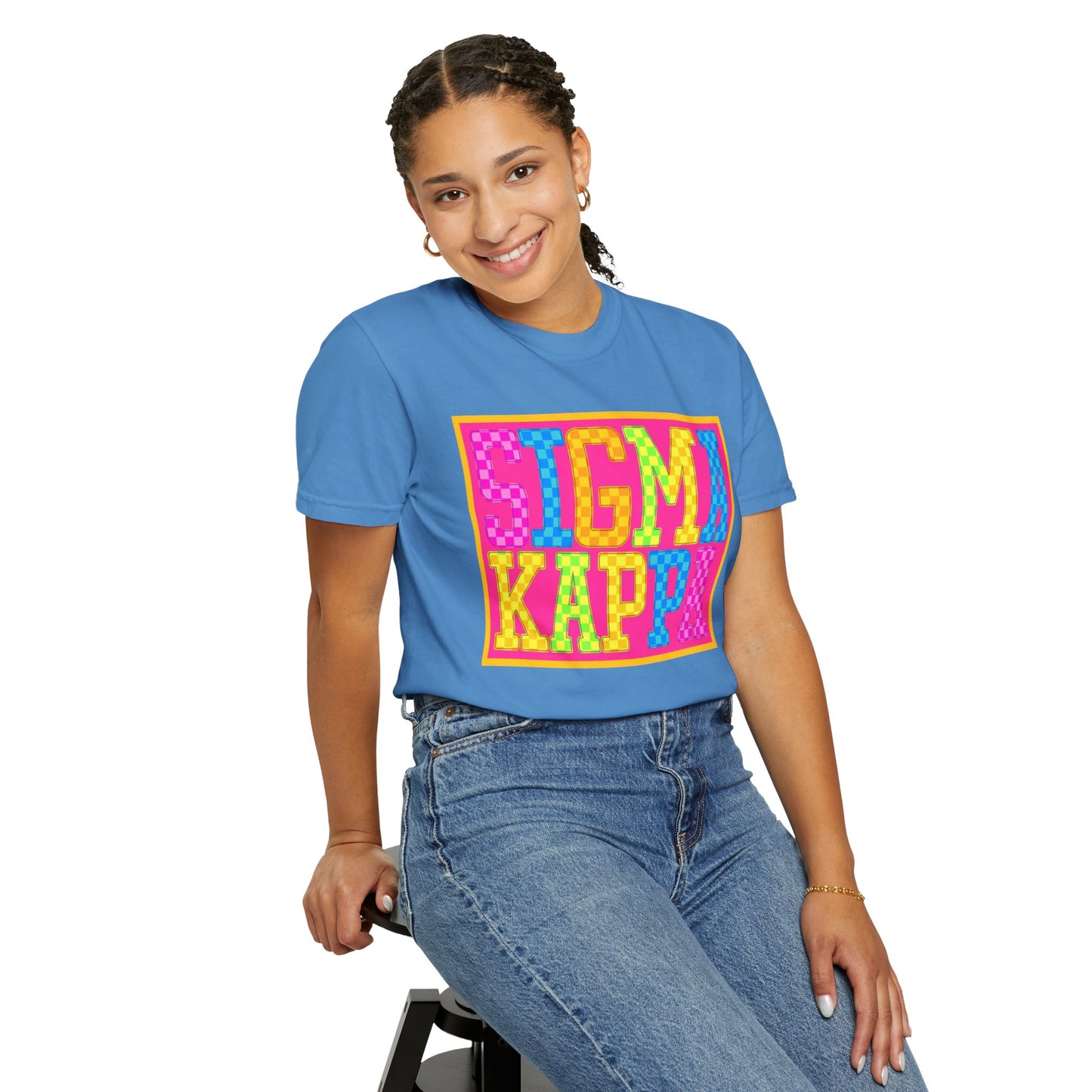 Colorful Sigma Kappa T-Shirt | Sorority Apparel