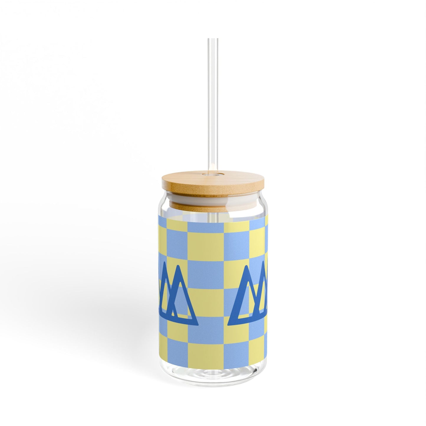 DDD Stylish Sipper Glass - Cute Drinkware for Summer, Kitchen Decor, Gift for Her, Eco-Friendly, Party Use, Picnic Essentials