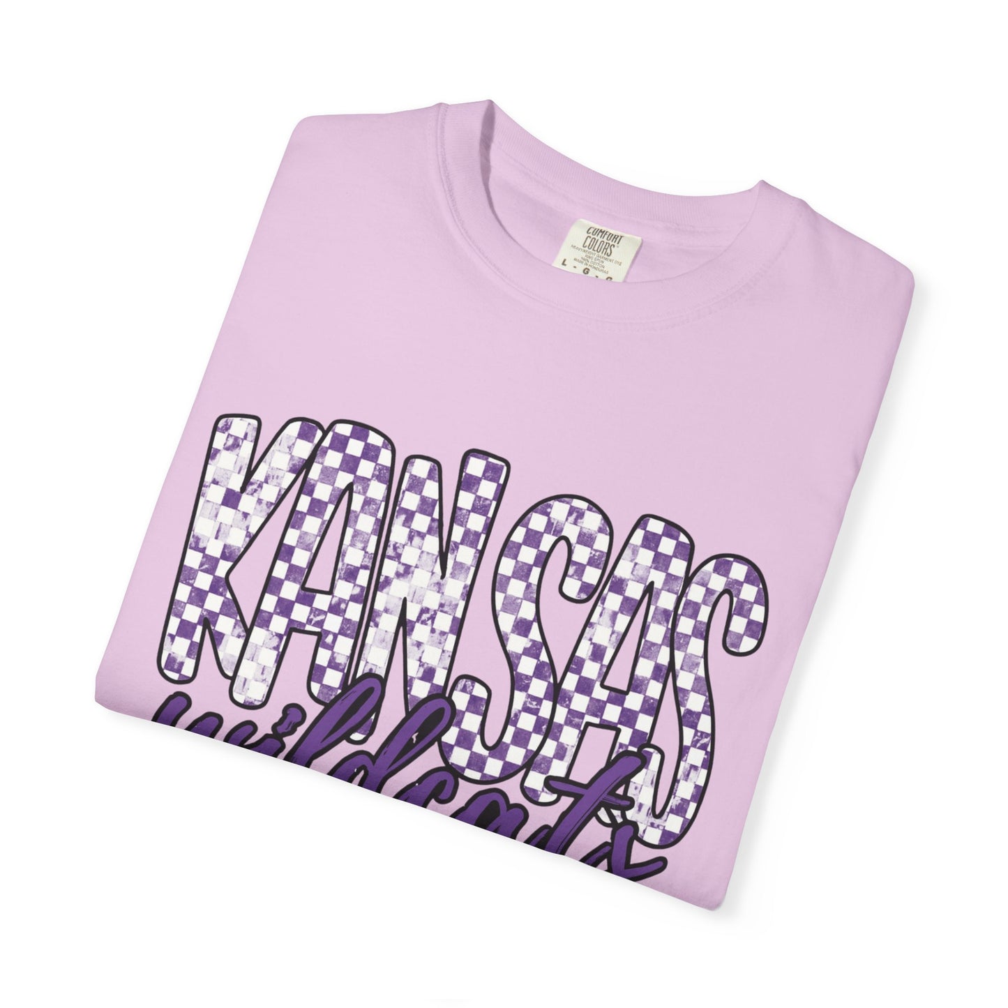 Kansas Wildcats Garment-Dyed T-Shirt | Unisex College Apparel