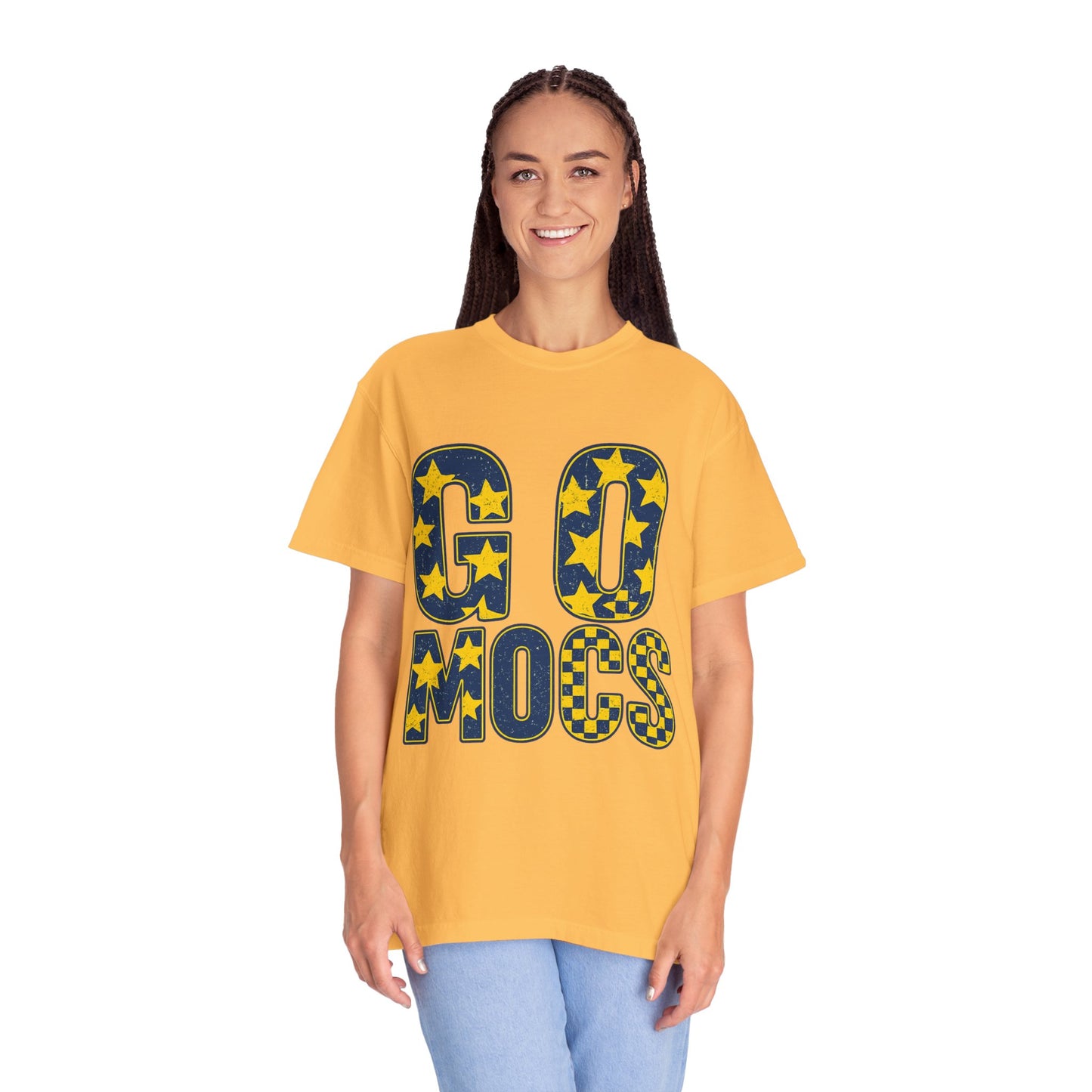 Cheerful 'GO MOCS' Unisex T-Shirt