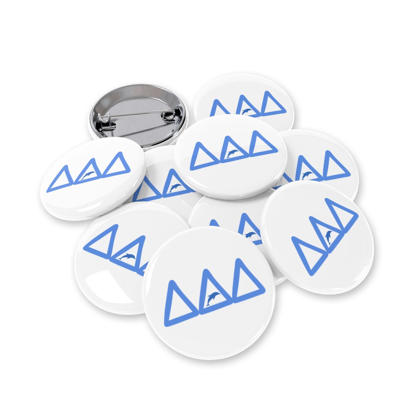DDD Stylish Round Pins, Enamel Badge for Jackets, Cool Accessory for Friends, Gifts for Birthdays, Ideal for Craft Lovers