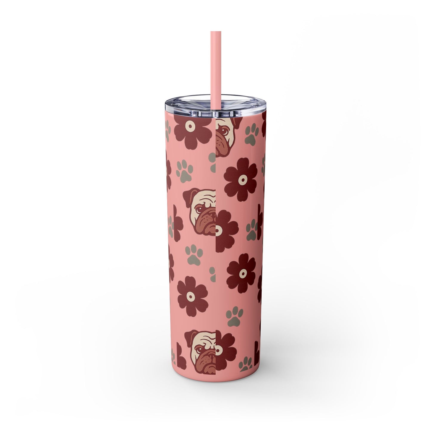 MS Bulldogs Skinny Tumbler, Graduation Gift, Mississippi Game Day, Go Dogs, Starkville, MS.