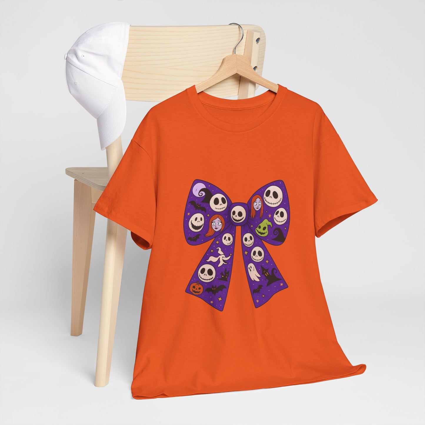 Halloween Themed Unisex Tee, Spooky T-Shirt, Cute Graphic Shirt, Gift for Halloween Lovers, Festive Casual Wear