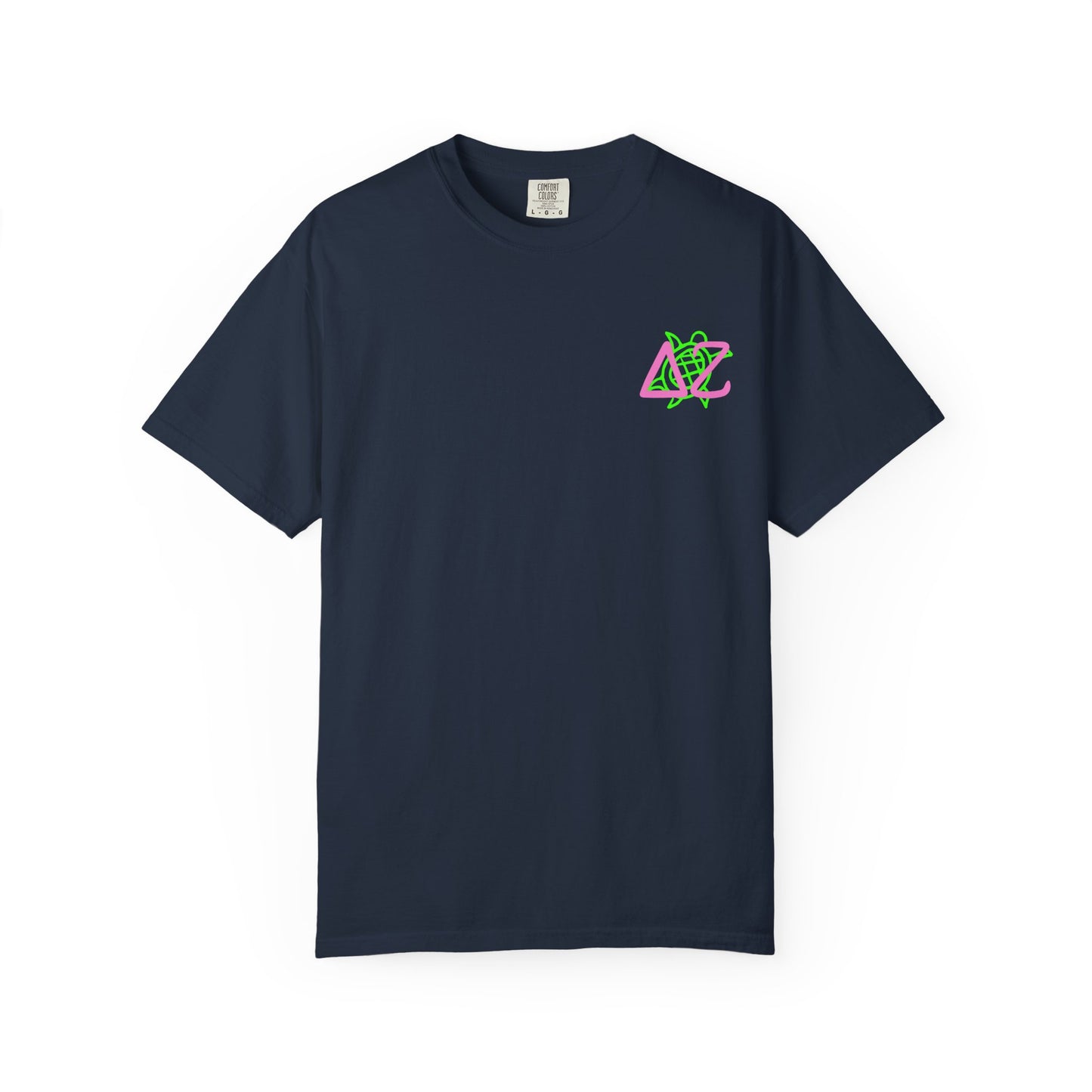 Delta Zeta Unisex T-Shirt, Sorority Shirt, Garment-Dyed Tee, Cute College Top, Sisterhood Apparel, Gift for Sorority Sisters