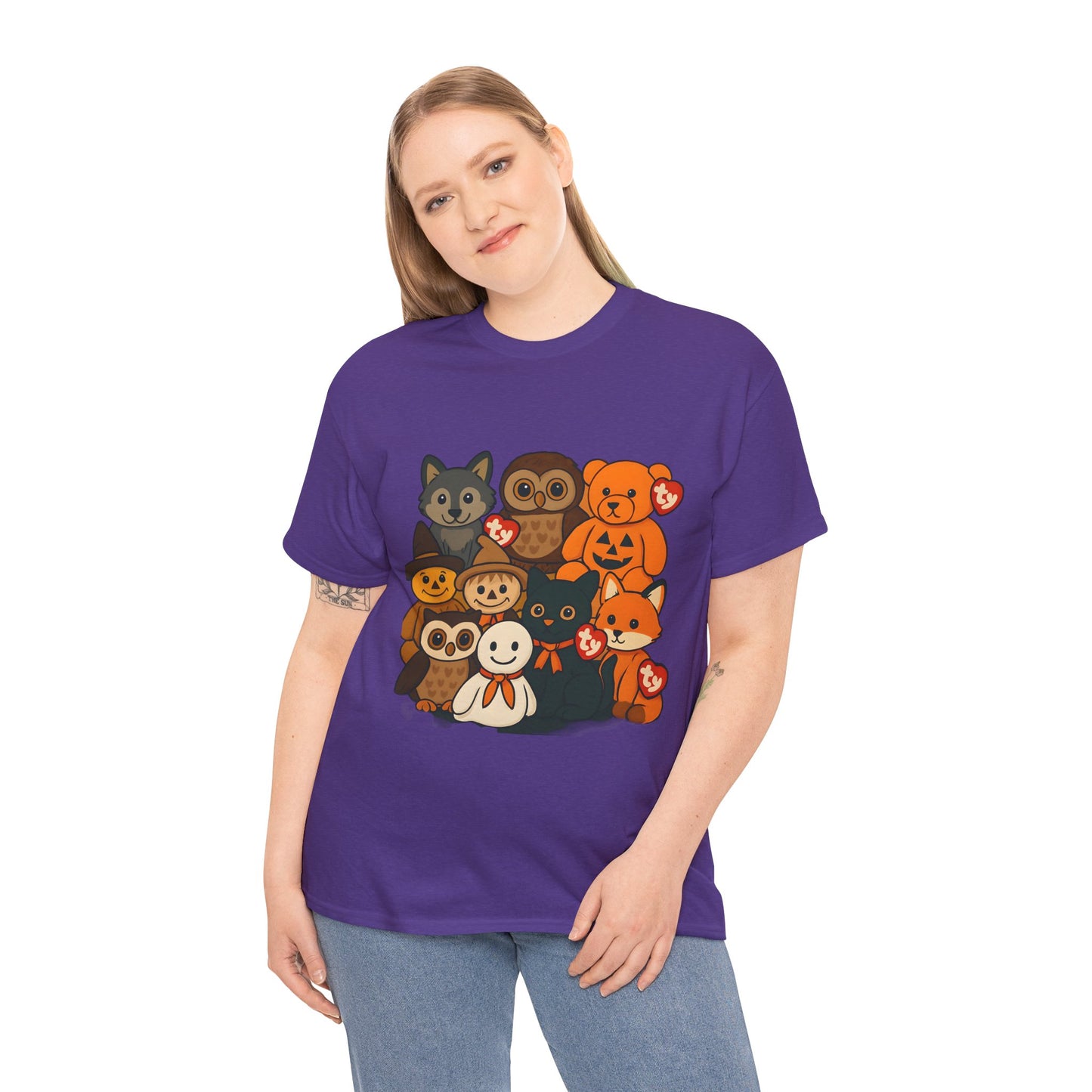 Halloween Unisex Tee - Ty Beanie Babies Design