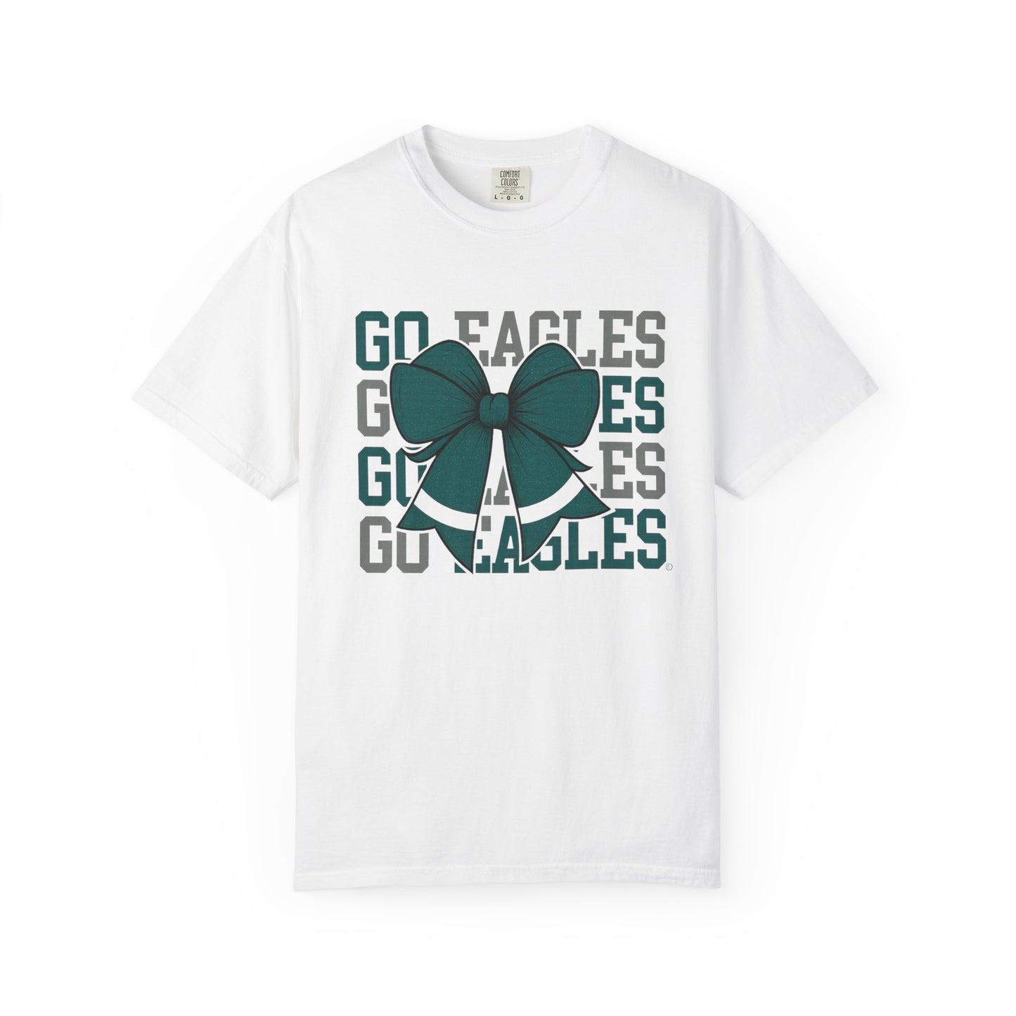 Cheerful Eagles T-Shirt, Unisex Sports Tee, Game Day Shirt, Football Fan Apparel, Gift for Sports Lovers