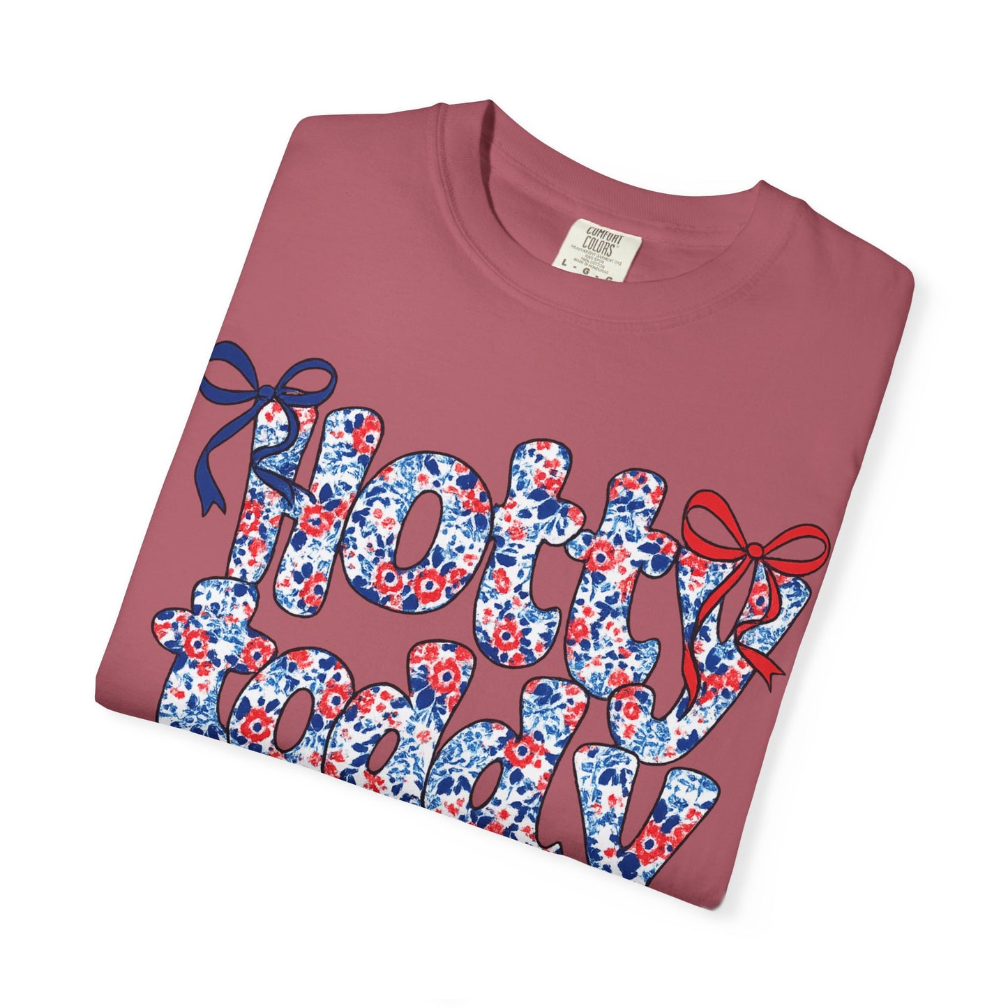 Floral Hotty Toddy Coquette Bow T-Shirt