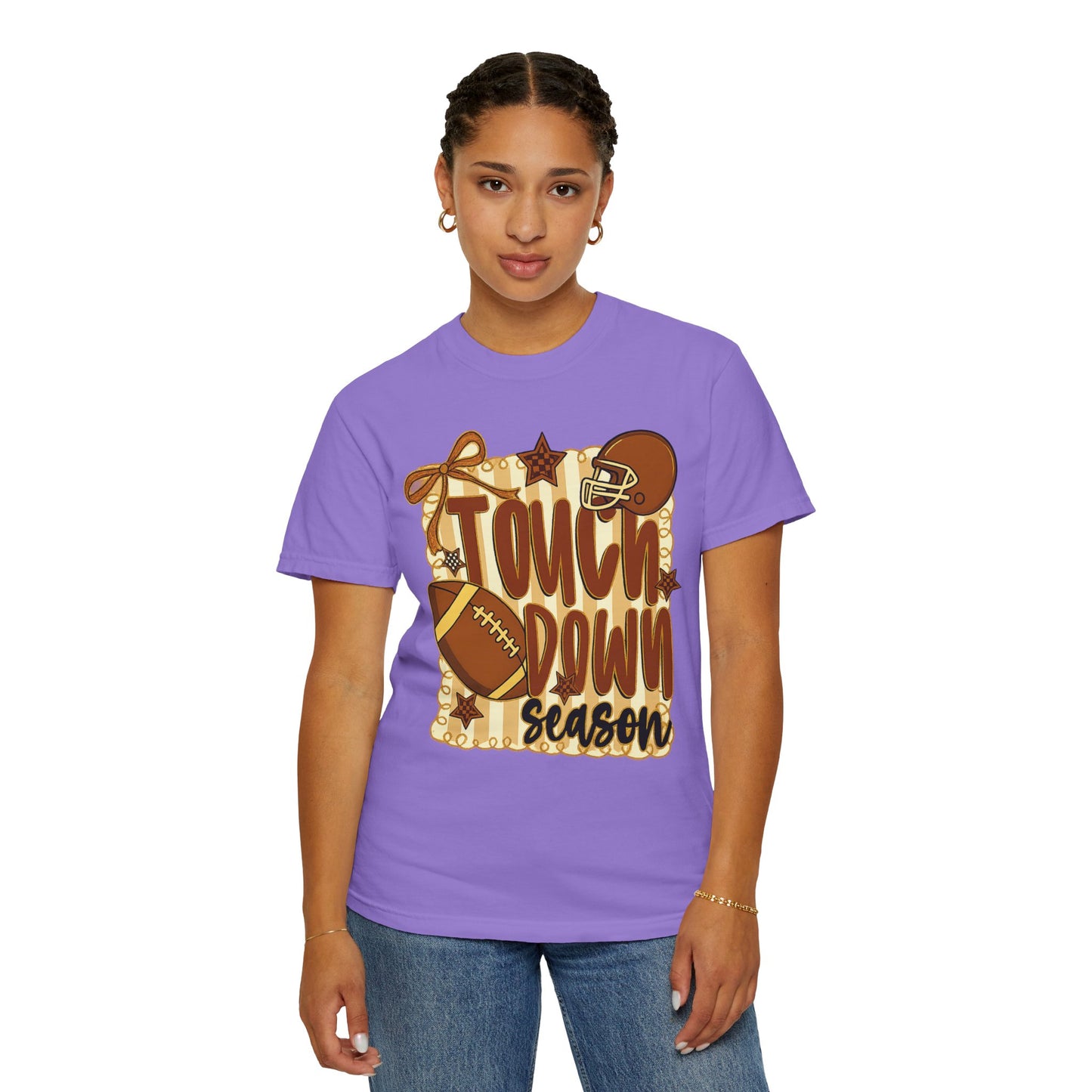 Football T-Shirt | Touchdown Season Game Day Unisex Apparel
