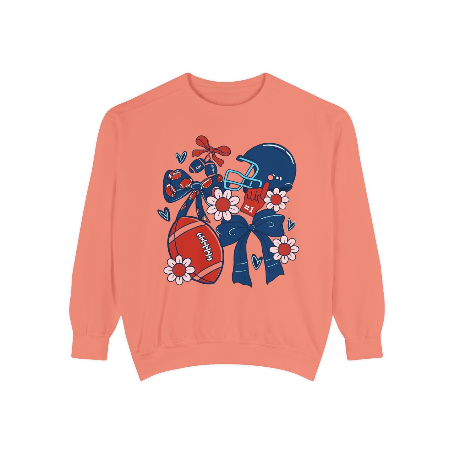 Football Game Day Unisex Sweatshirt - Comfort Colors