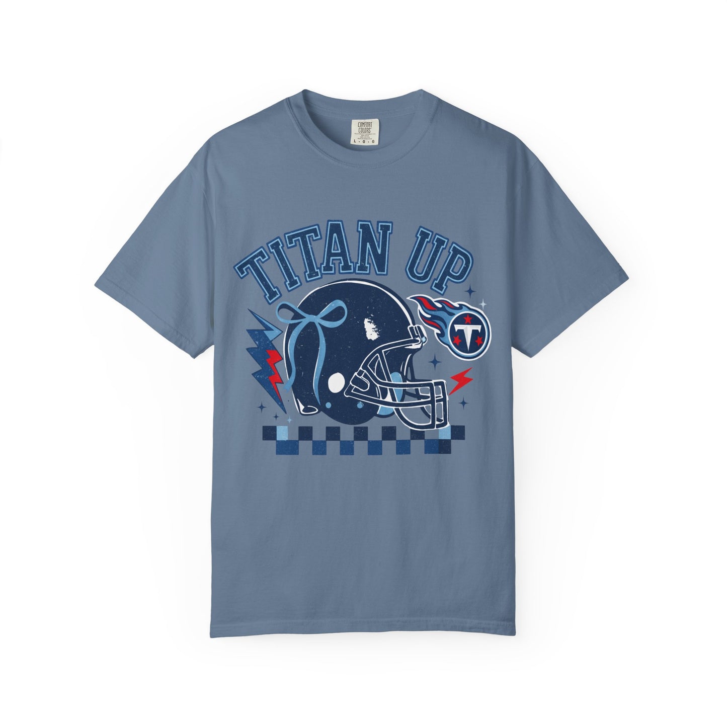 titan up tennessee Unisex Football Tee, Titan Up Shirt for Game Day, Casual Sportswear, Tailgating Apparel, Gift for Fans, Team Spirit Top