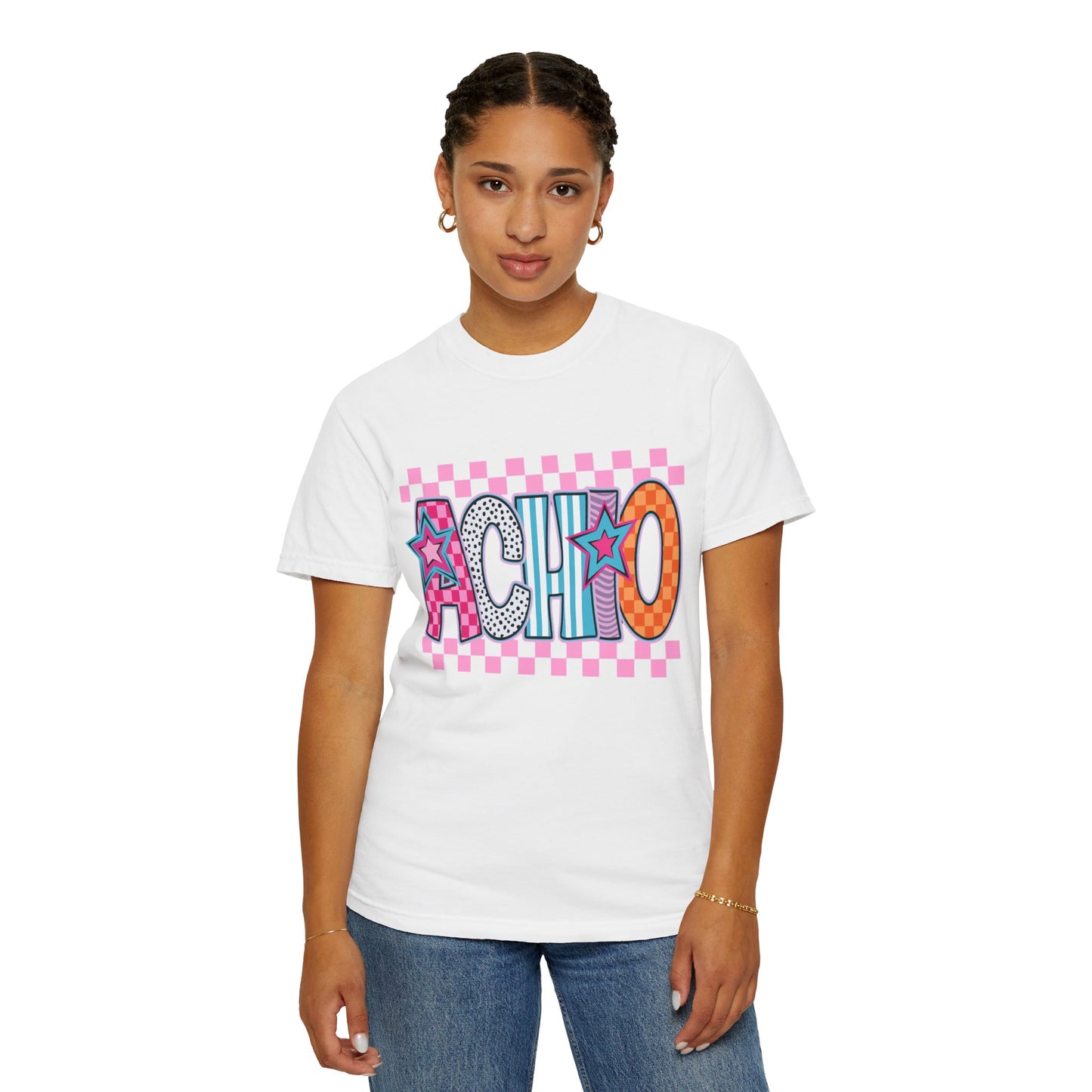 Graphic T-Shirt - Fun Saying, Casual Wear, achio sisterhood