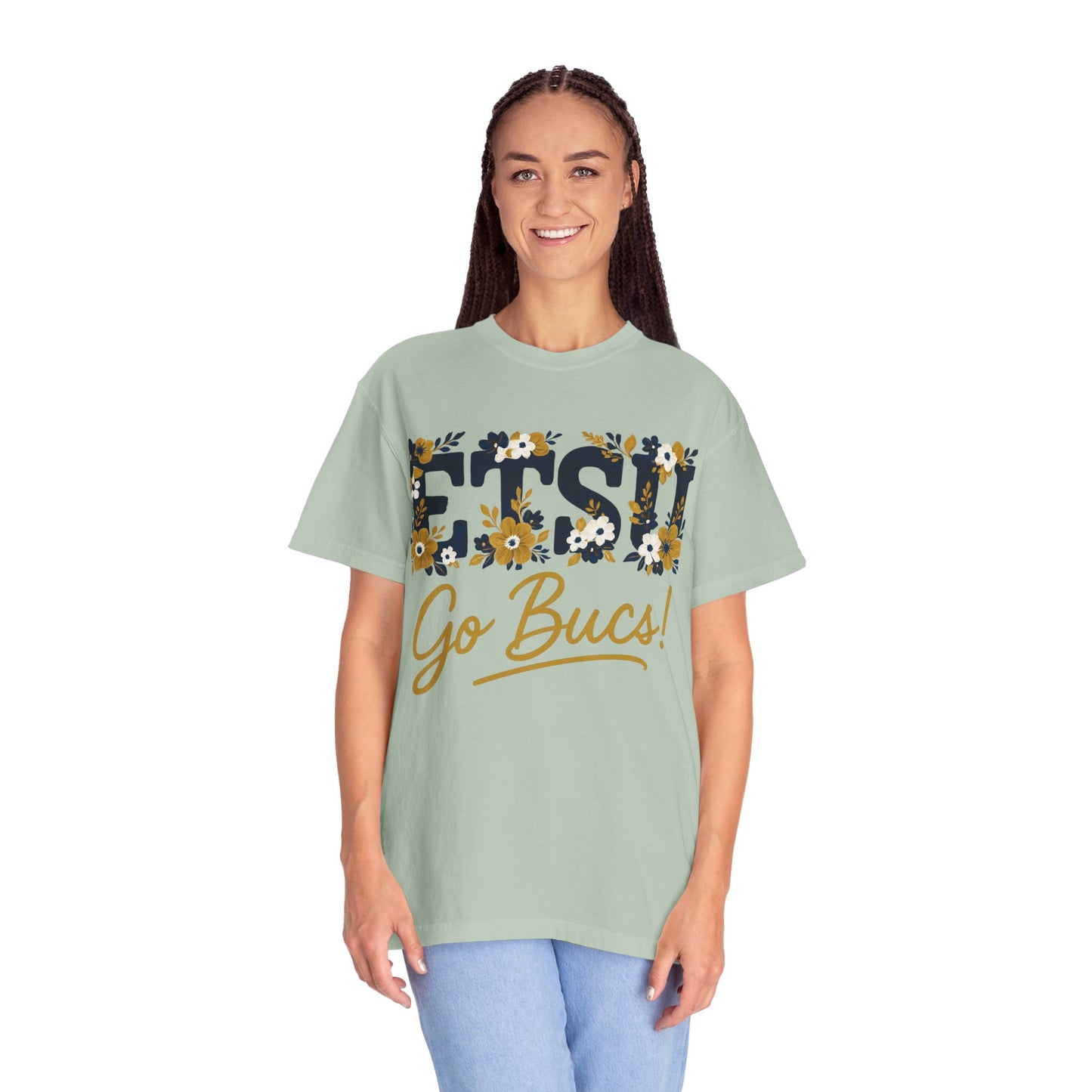 Floral Go Bucs Unisex T-shirt - College Apparel