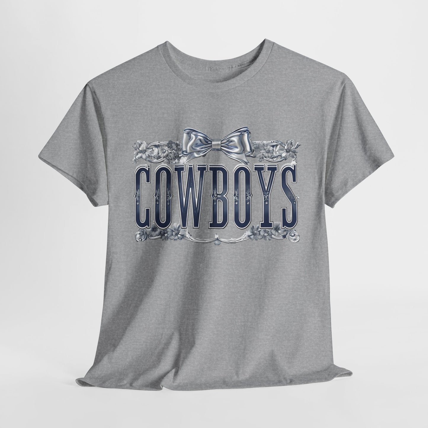 Cowboys Graphic Tee, Unisex Heavy Cotton Tee, Western Wear, Country Music Shirt, Rodeo Style T-Shirt, Gift for Cowboy Fans