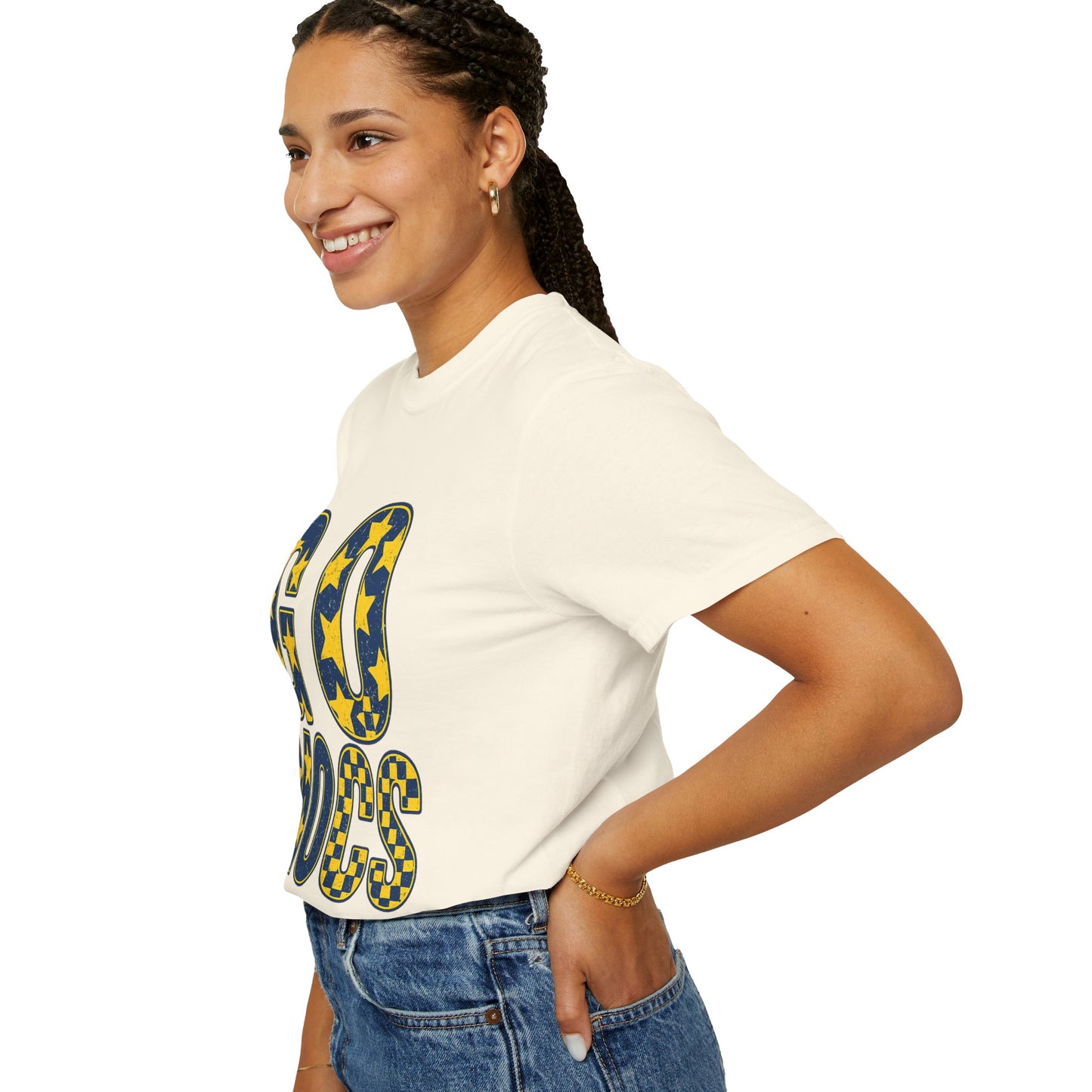 Cheerful 'GO MOCS' Unisex T-Shirt