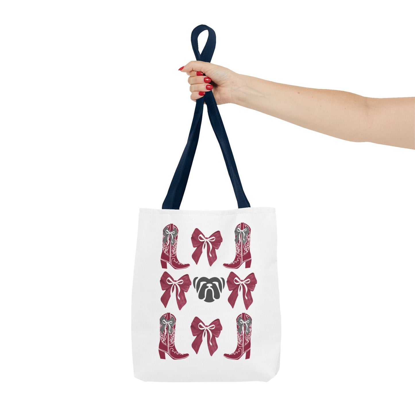 Msu bulldogs tote bag, mississippi state gift, mississippi fan gift, msu alumni, go dogs, starkville mississippi, graduation gift, msu game day tote bag