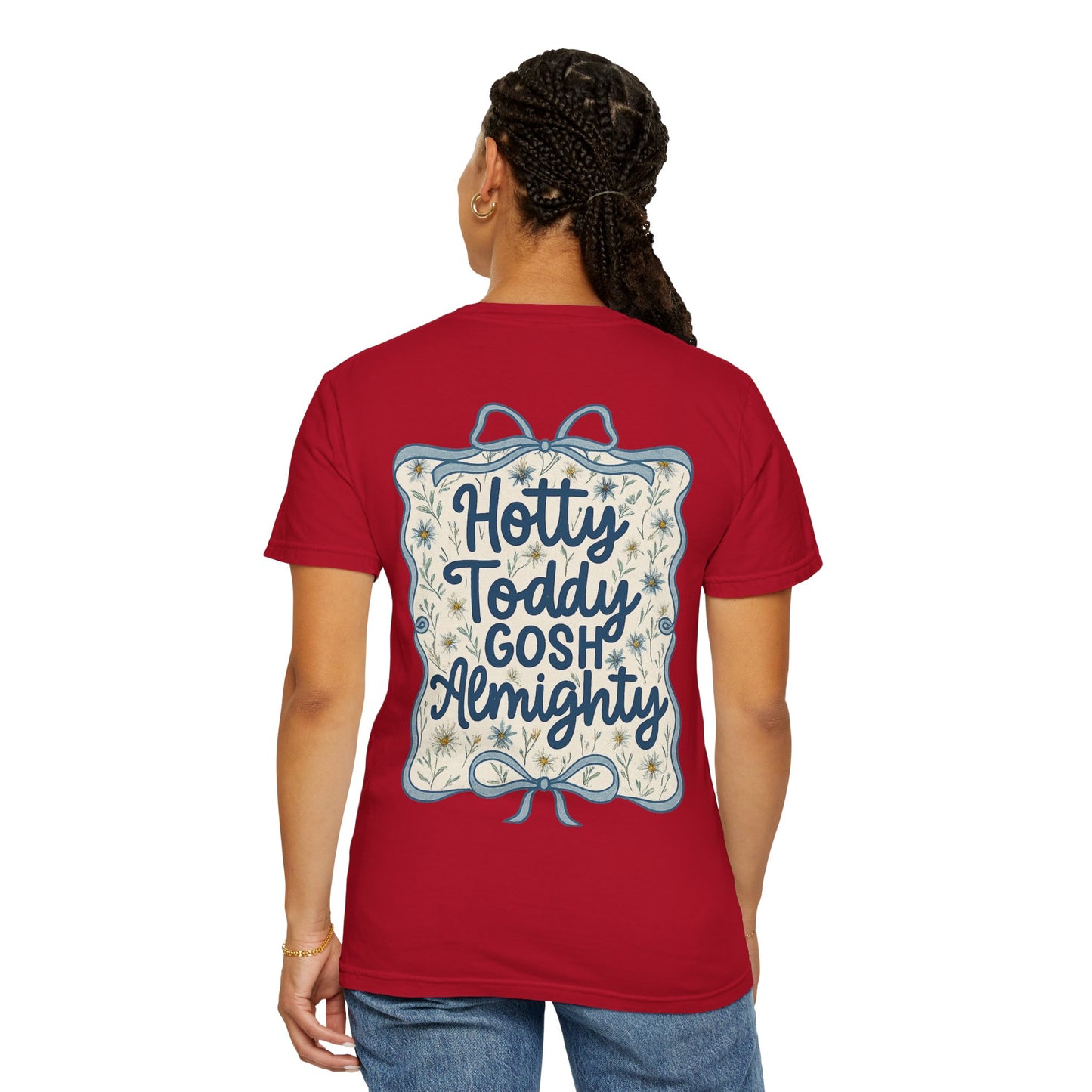 Gosh Almighty Unisex Garment-Dyed T-Shirt, Cozy Casual Wear, Perfect Gift for Fans, Summer Style, College Spirit Apparel, Outdoor Events