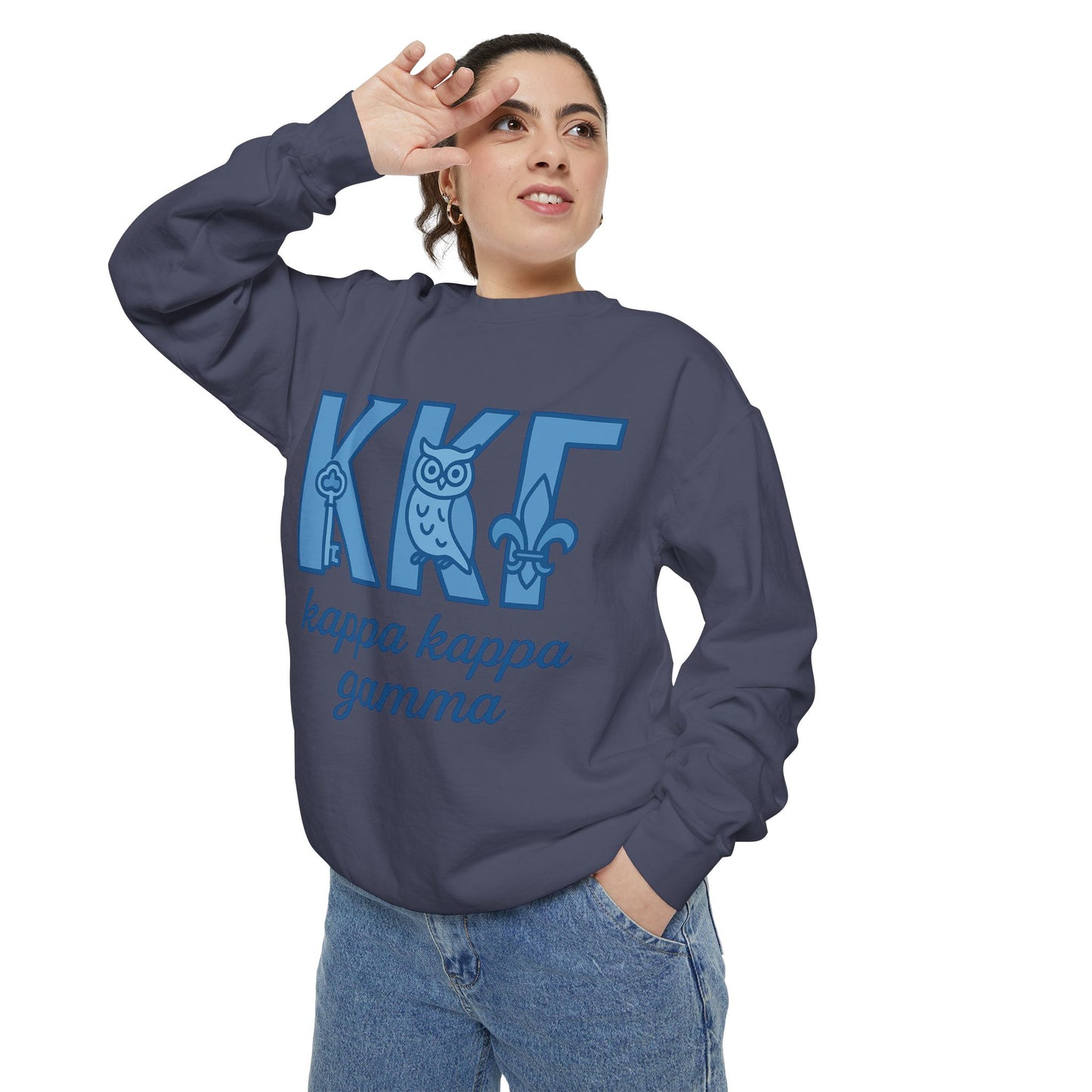 Kappa Kappa Gamma Sweatshirt, Sisterhood Gift, Comfort Colors