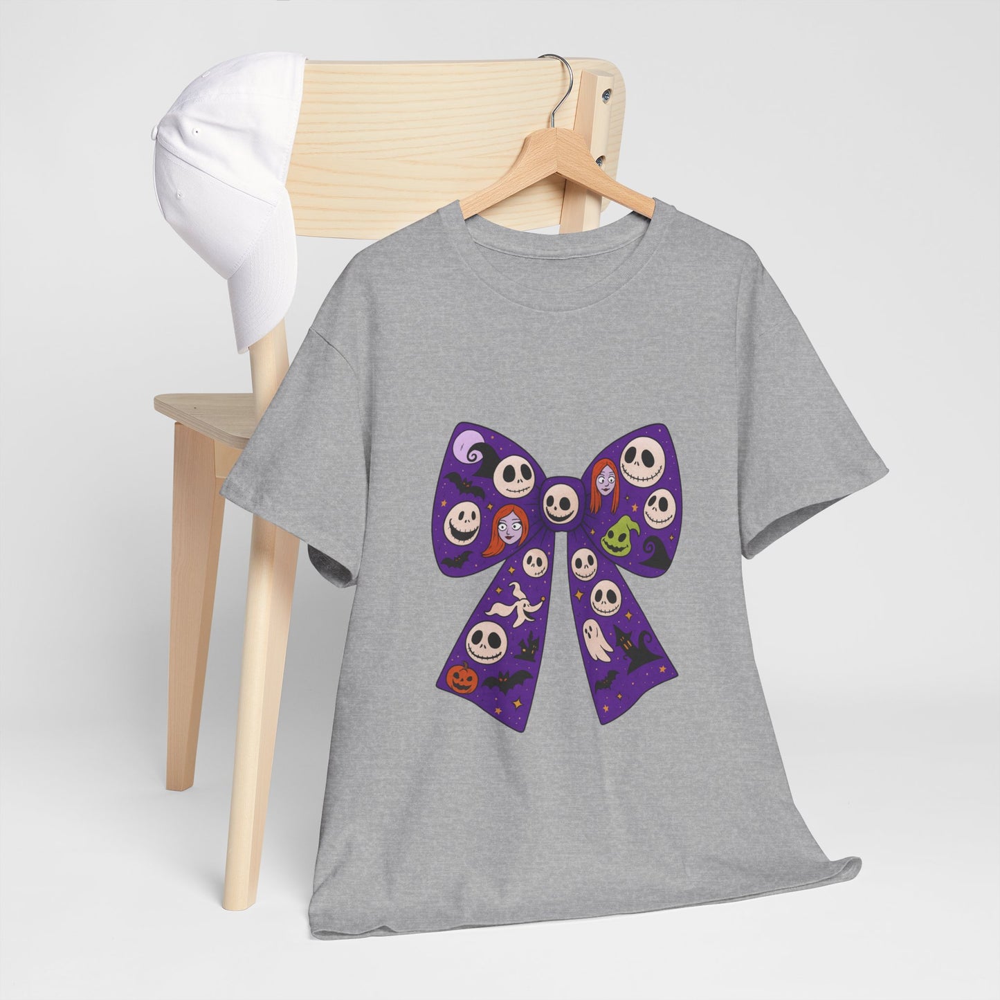 Halloween Themed Unisex Tee, Spooky T-Shirt, Cute Graphic Shirt, Gift for Halloween Lovers, Festive Casual Wear
