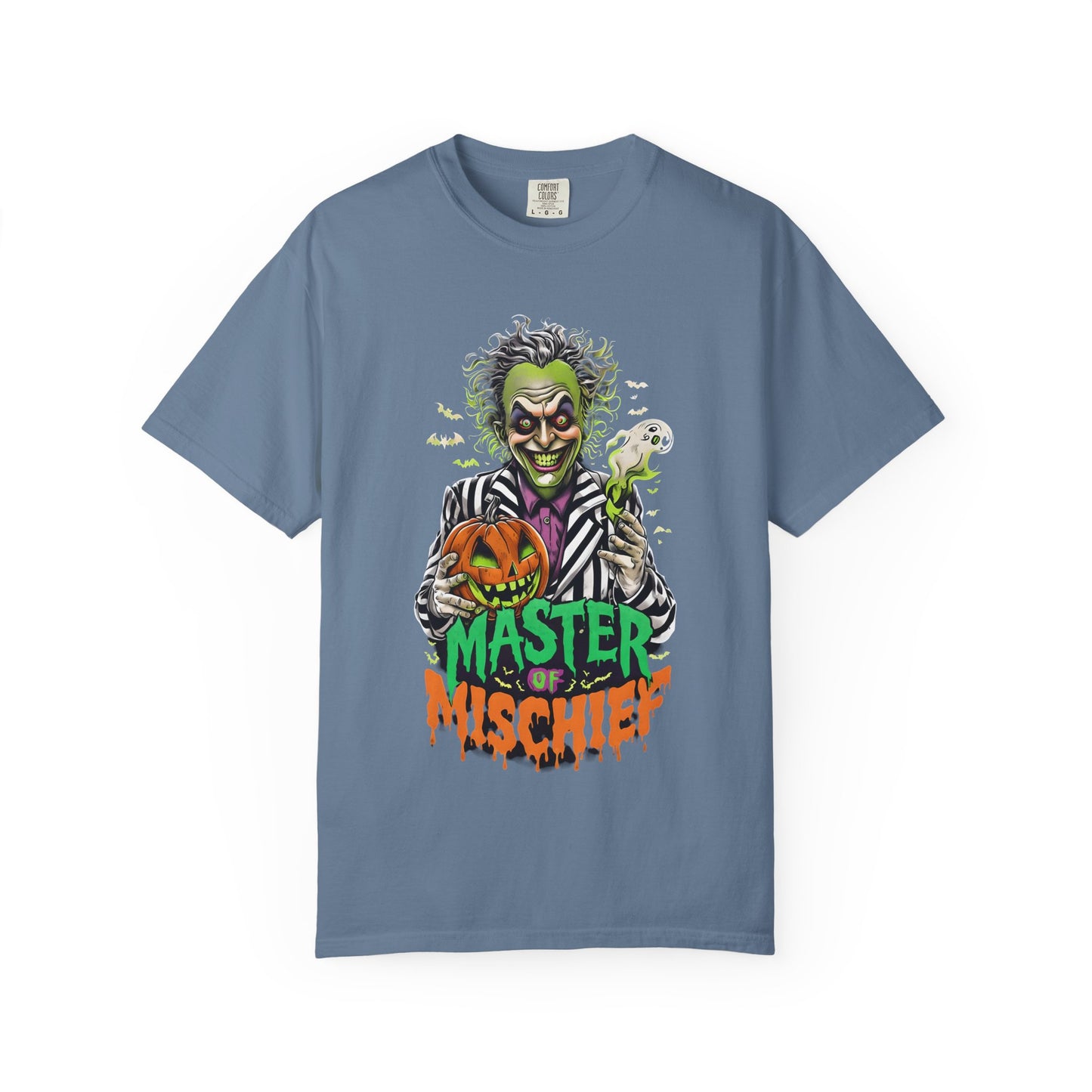 Master of Mischief Unisex T-Shirt, Halloween Party Shirt, Costume Tee, Spooky Gift, Fall Apparel, Graphic Tee
