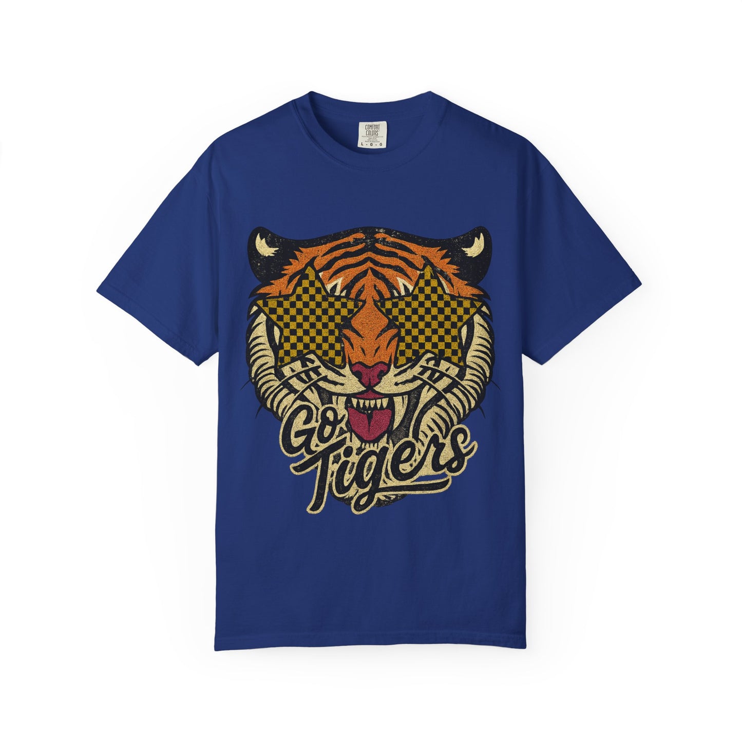 Bold Tiger Graphic Unisex T-Shirt - Go Tigers Design for Missouri Lovers