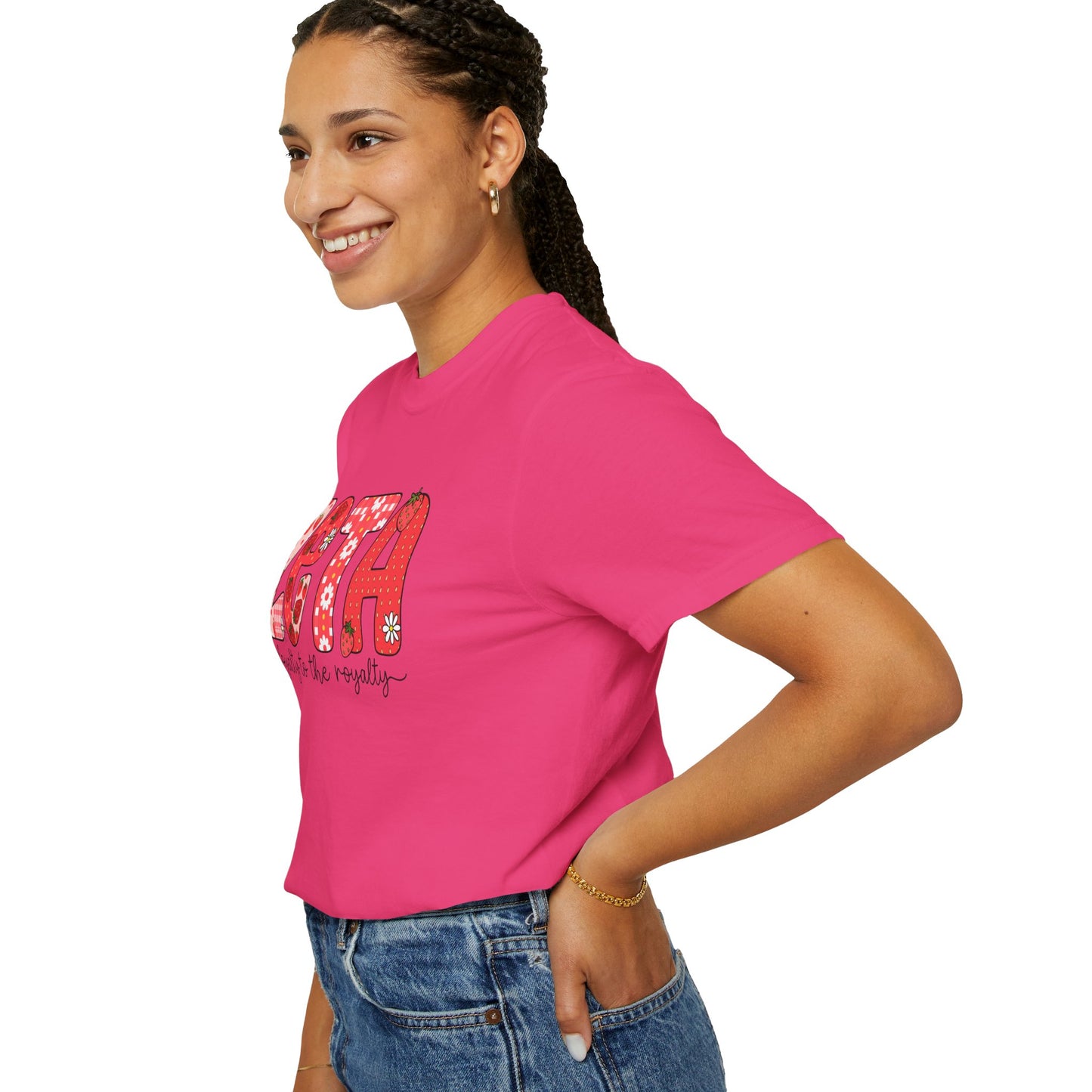 ZTALoyalty T-Shirt, Unisex Garment-Dyed Tee, Perfect for Sorority Events, Greek Life Apparel, Custom Festive Shirt, Everyday Casual Wear