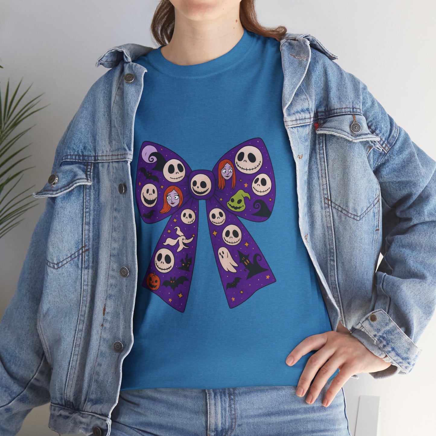 Halloween Themed Unisex Tee, Spooky T-Shirt, Cute Graphic Shirt, Gift for Halloween Lovers, Festive Casual Wear