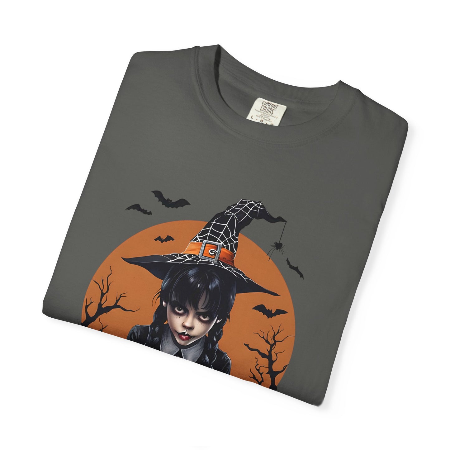 Halloween Witch Graphic Tee, Spooky Unisex T-Shirt, Pumpkin Halloween Costume, Fall Festive Apparel, Witchy Shirt for October